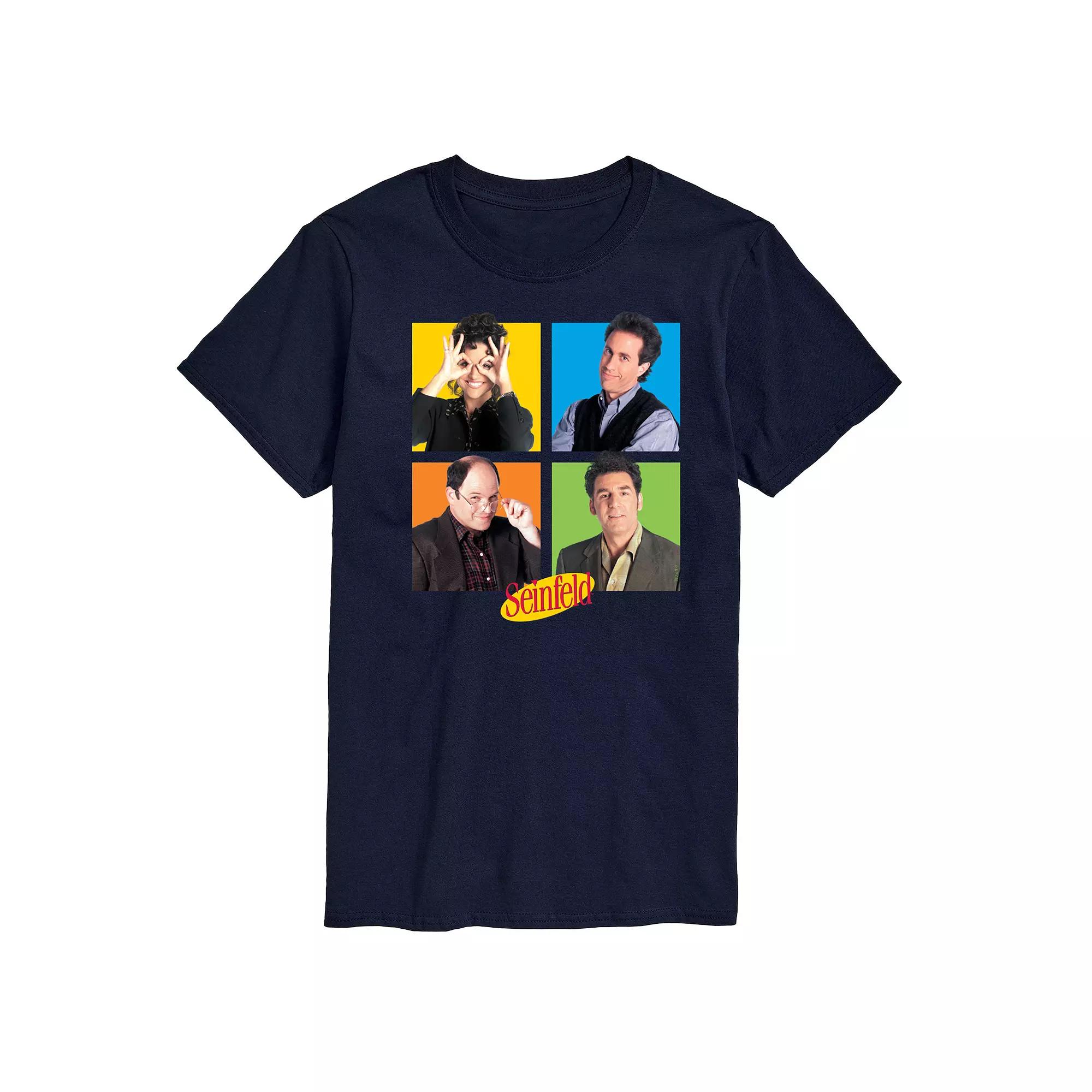 Men's Seinfeld Character Grid Graphic Tee,  Product Image