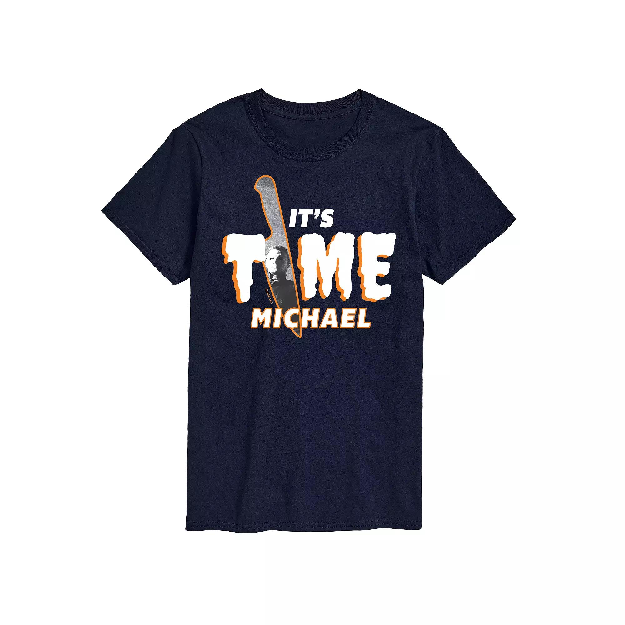 Big & Tall Haloween II Its Time Graphic Tee, Men's,  Product Image