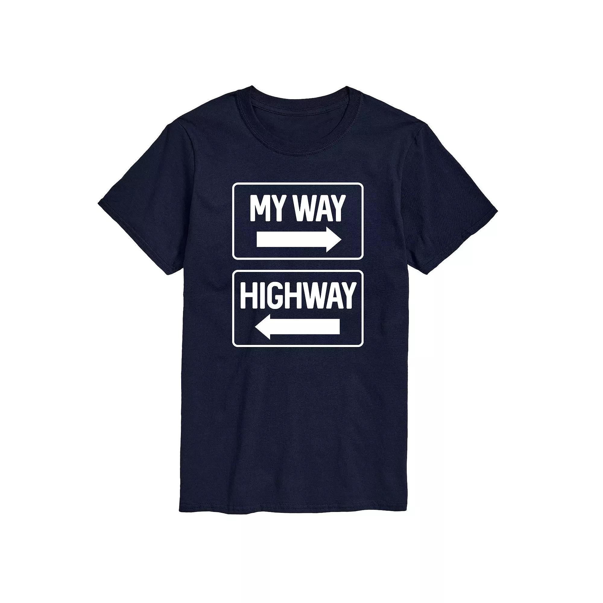 Men's My Way Highway Tee,  Product Image