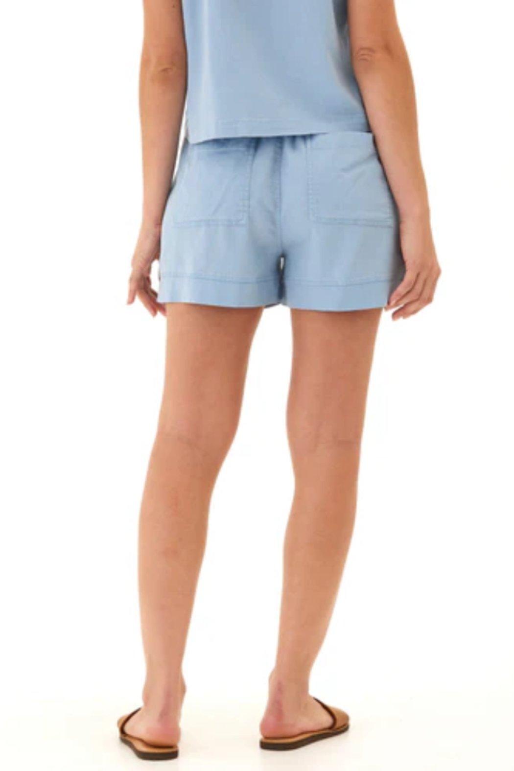 Makayla Chambray Shorts Product Image
