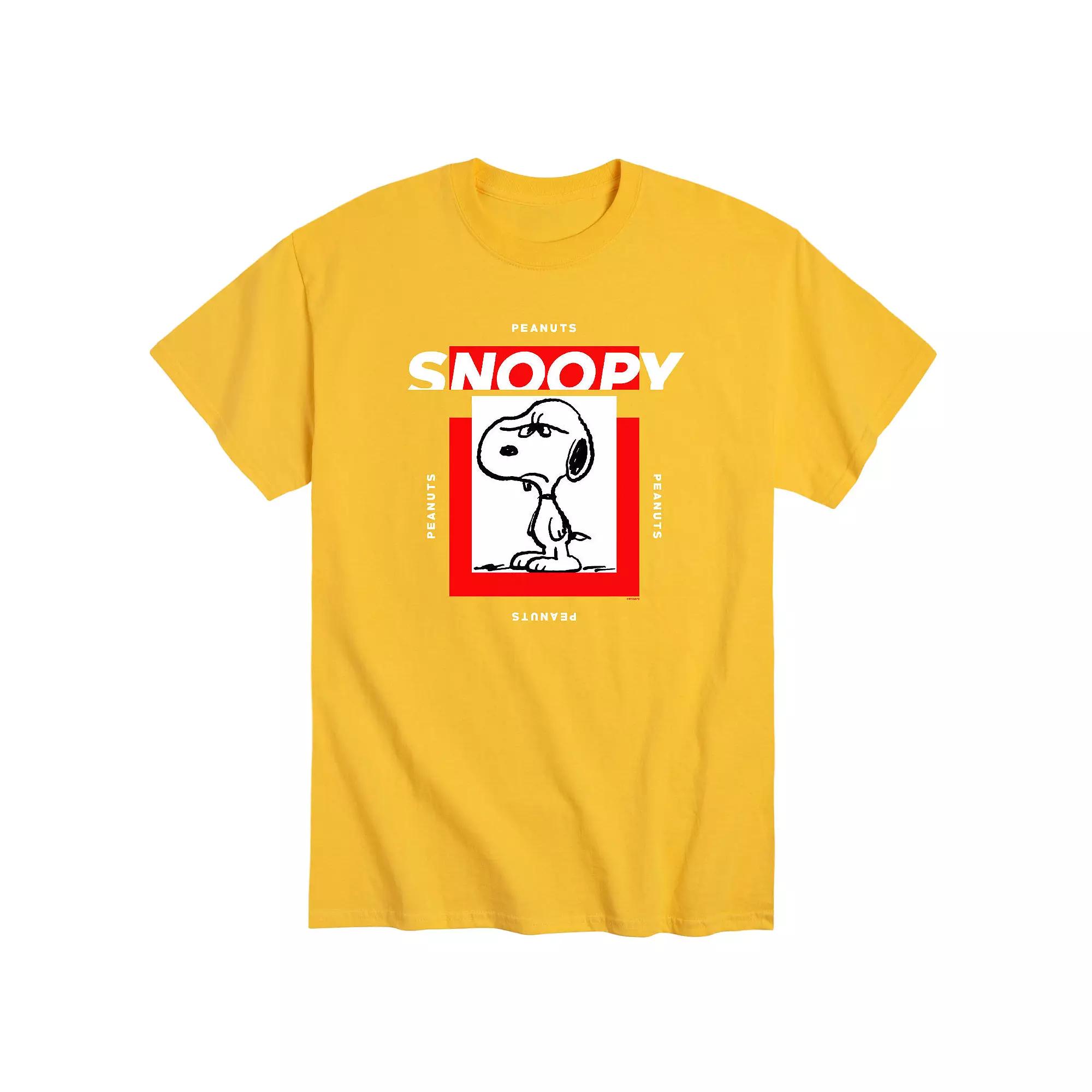 Men's Peanuts Snoopy Mood Tee,  Product Image