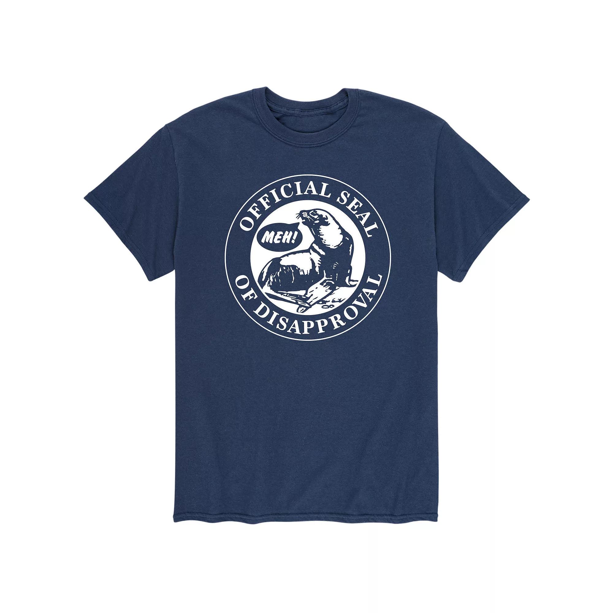 Men's Offical Seal Of Disapproval Tee,  Product Image