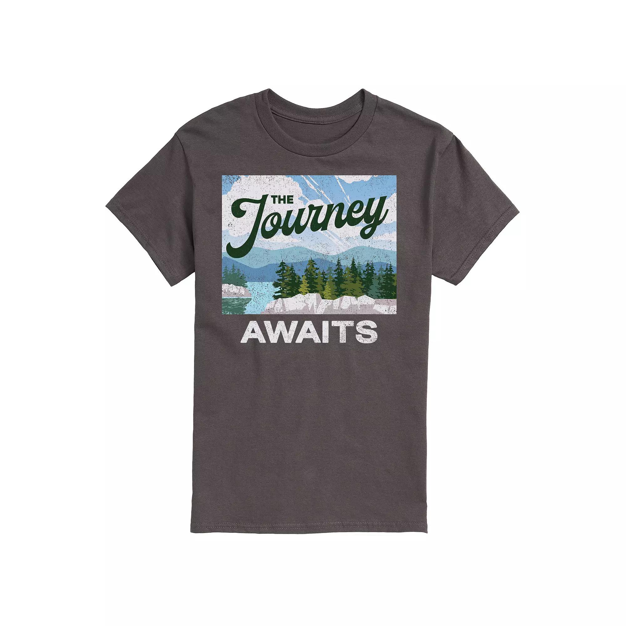 Men's The Journey Awaits Graphic Tee,  Product Image