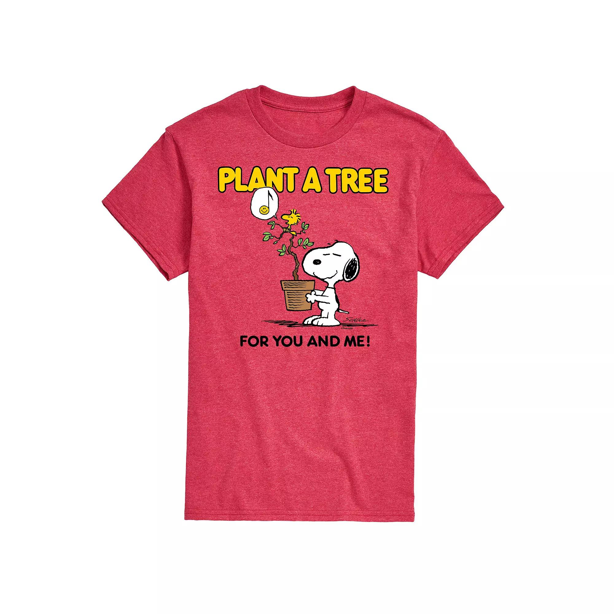 Men's Peanuts Plant A Tree Tee,  Product Image