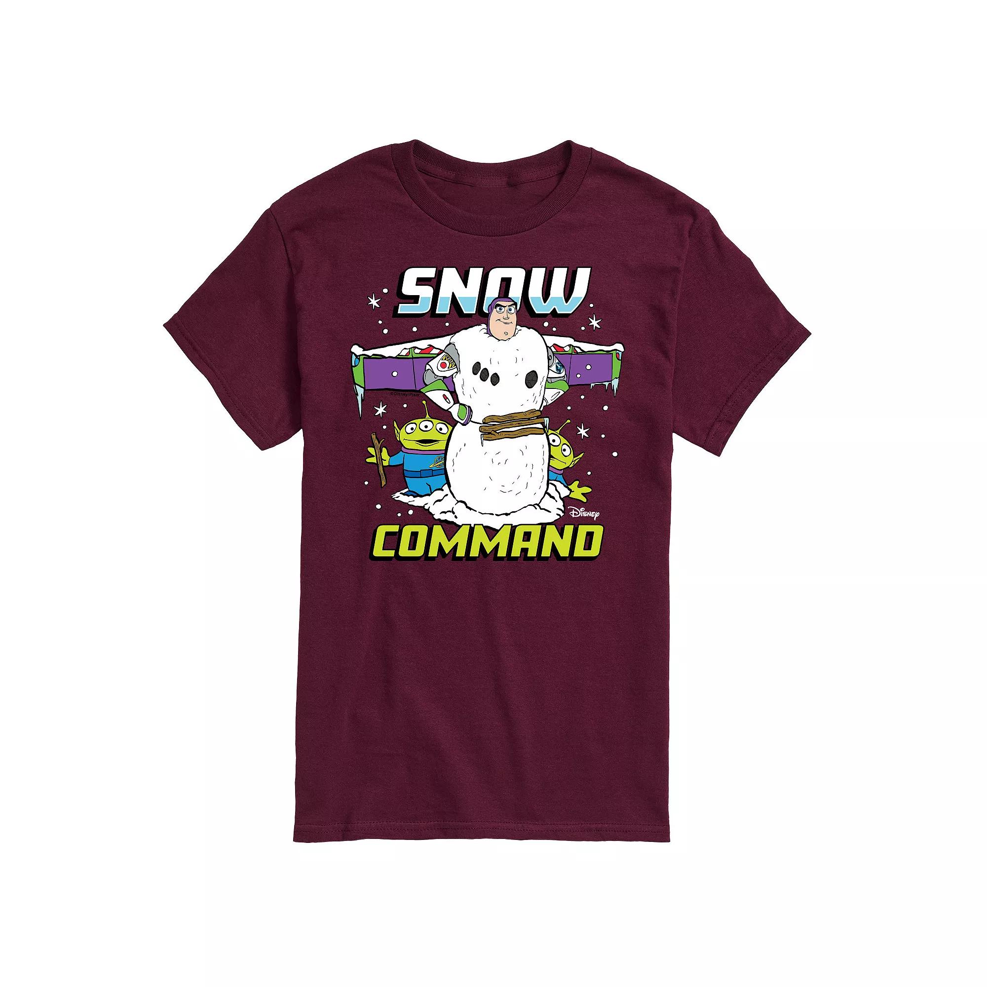 Disney / Pixar's Toy Story Men's Snow Command Graphic Tee,  Product Image