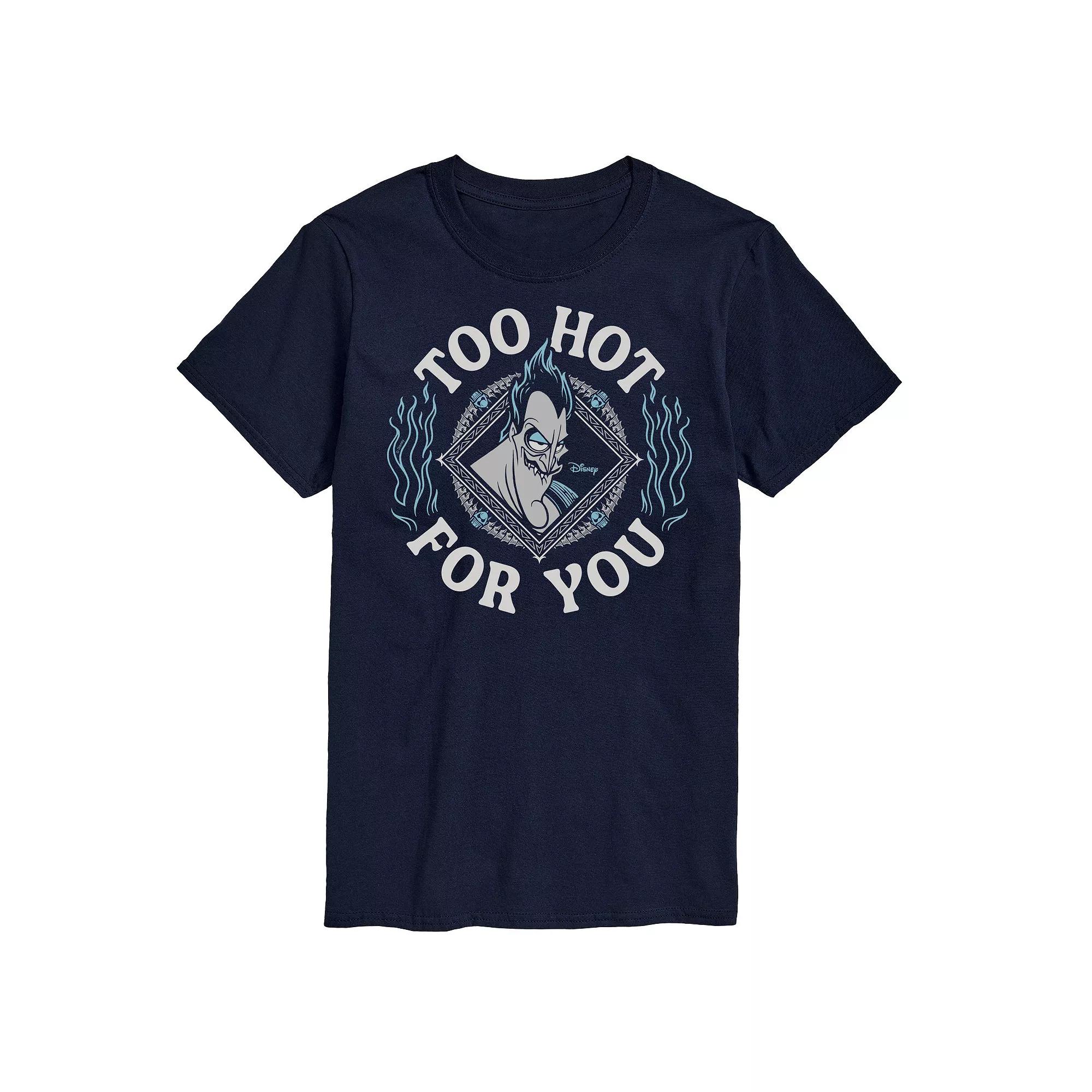 Disney Villains Hades Men's Too Hot For You Graphic Tee,  Product Image