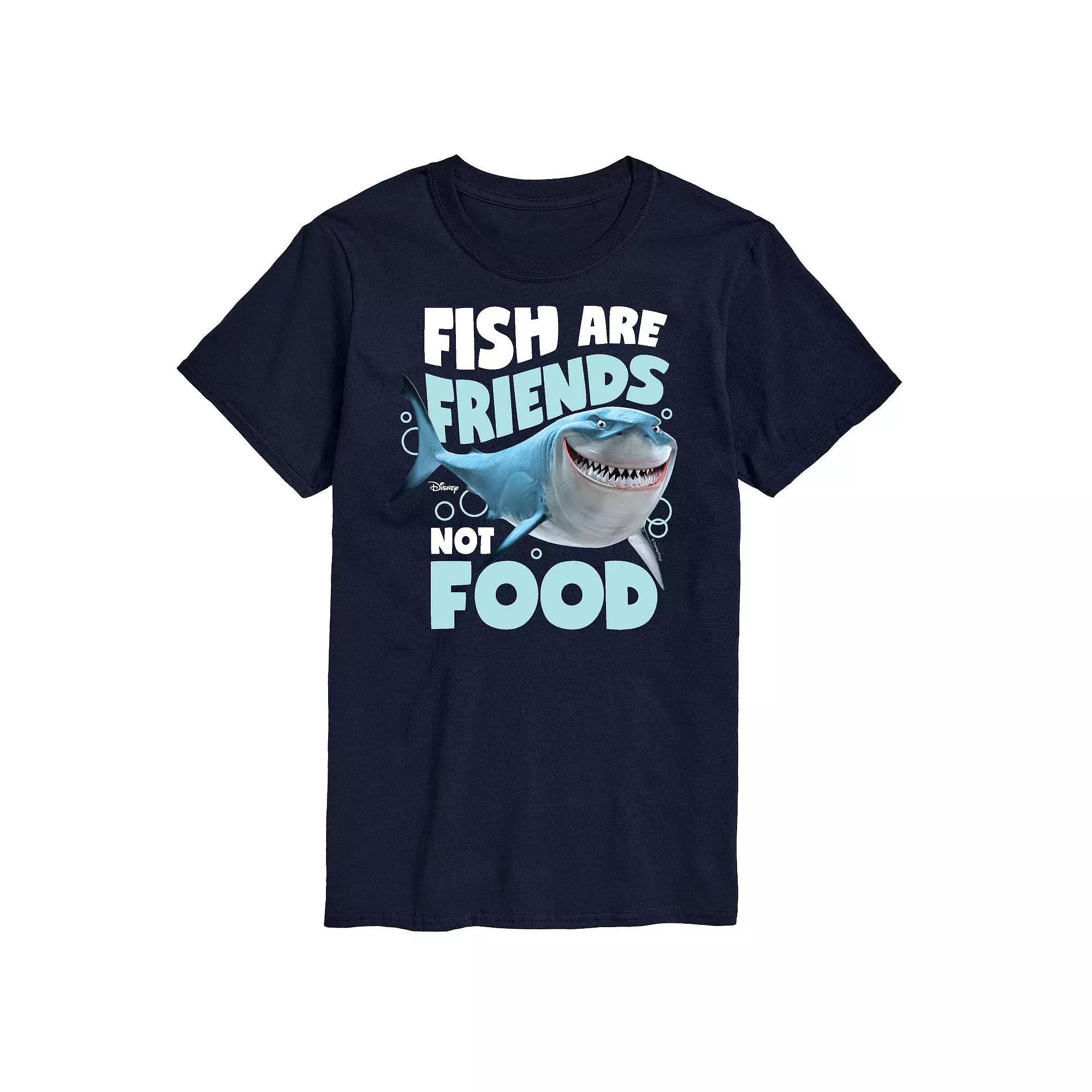 Disney/Pixar Finding Nemo Men's Fish Are Friends Graphic Tee,  Product Image