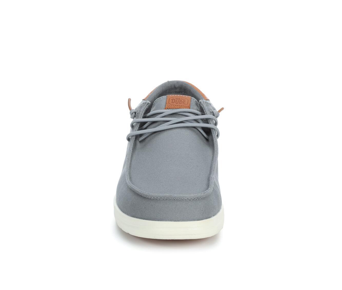 Men's HEYDUDE Paul Canvas Casual Shoes Product Image