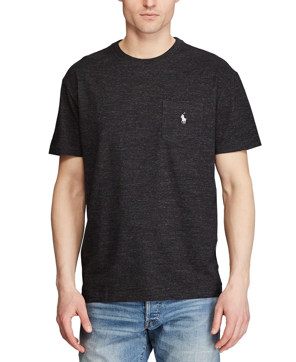 POLO RALPH LAUREN Classic Fit Soft Cotton Crewneck T-shirt In Polo Black Product Image