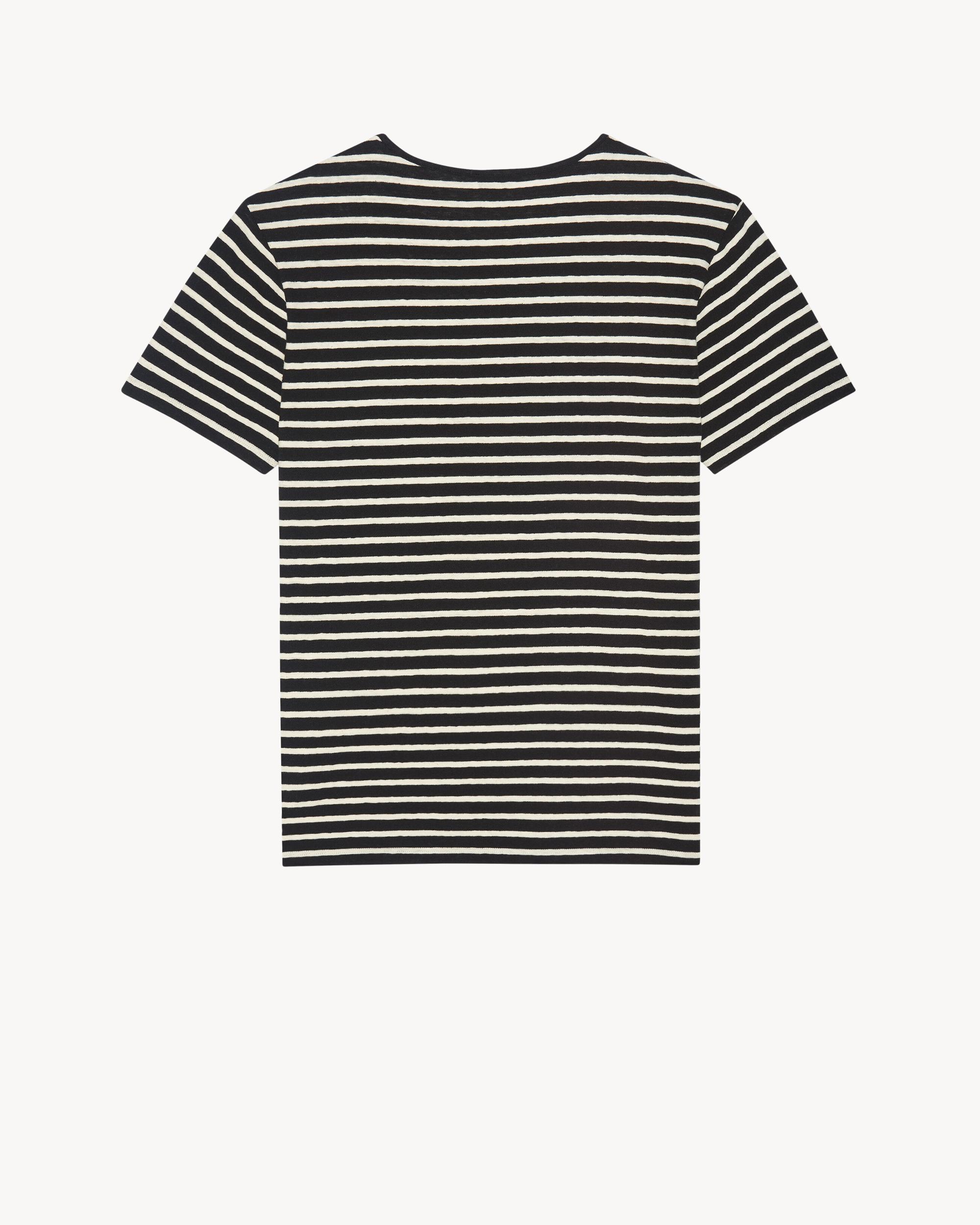 striped CASSANDRE t-shirt in jersey Product Image