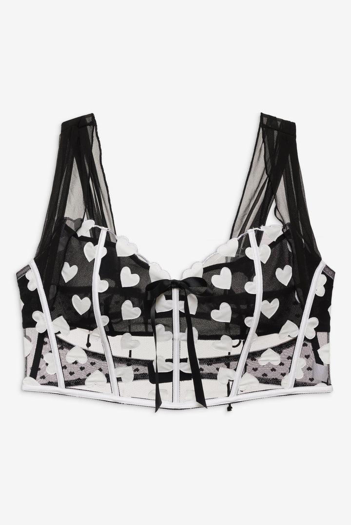 Mia Bustier — Black Product Image