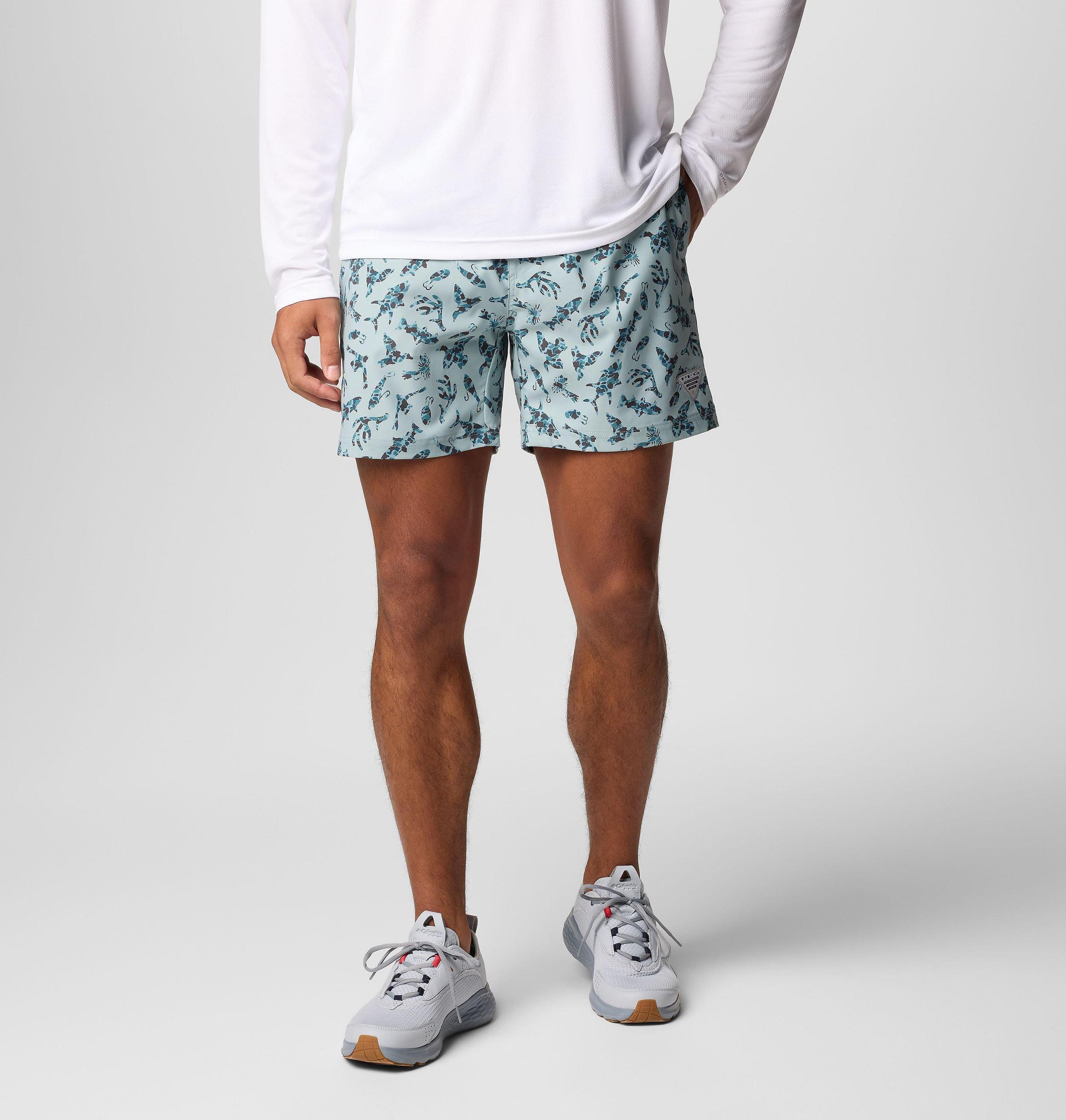Columbia Mens PFG Rambler Printed Water Shorts- Product Image