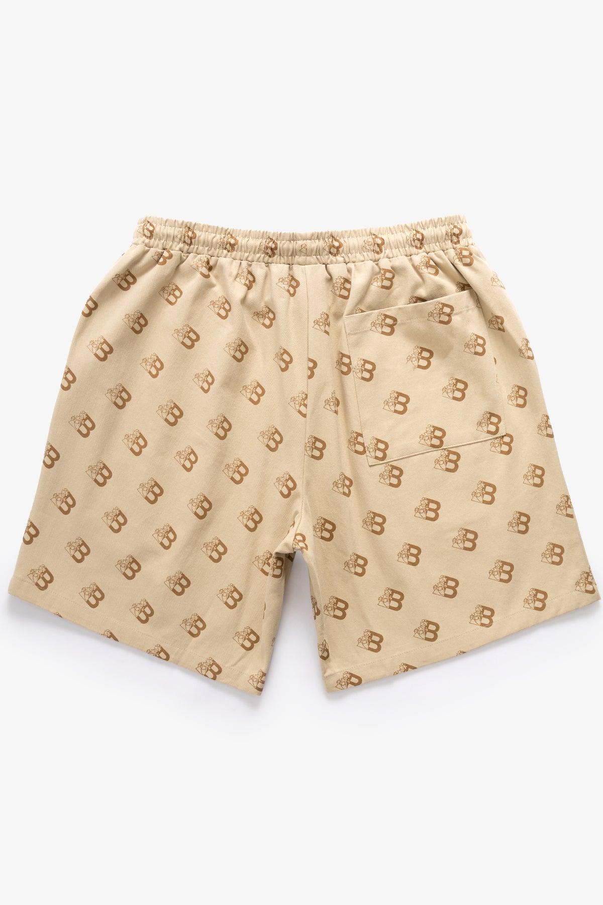 Blacksmith - All Over Grafter Shorts - Tan Product Image