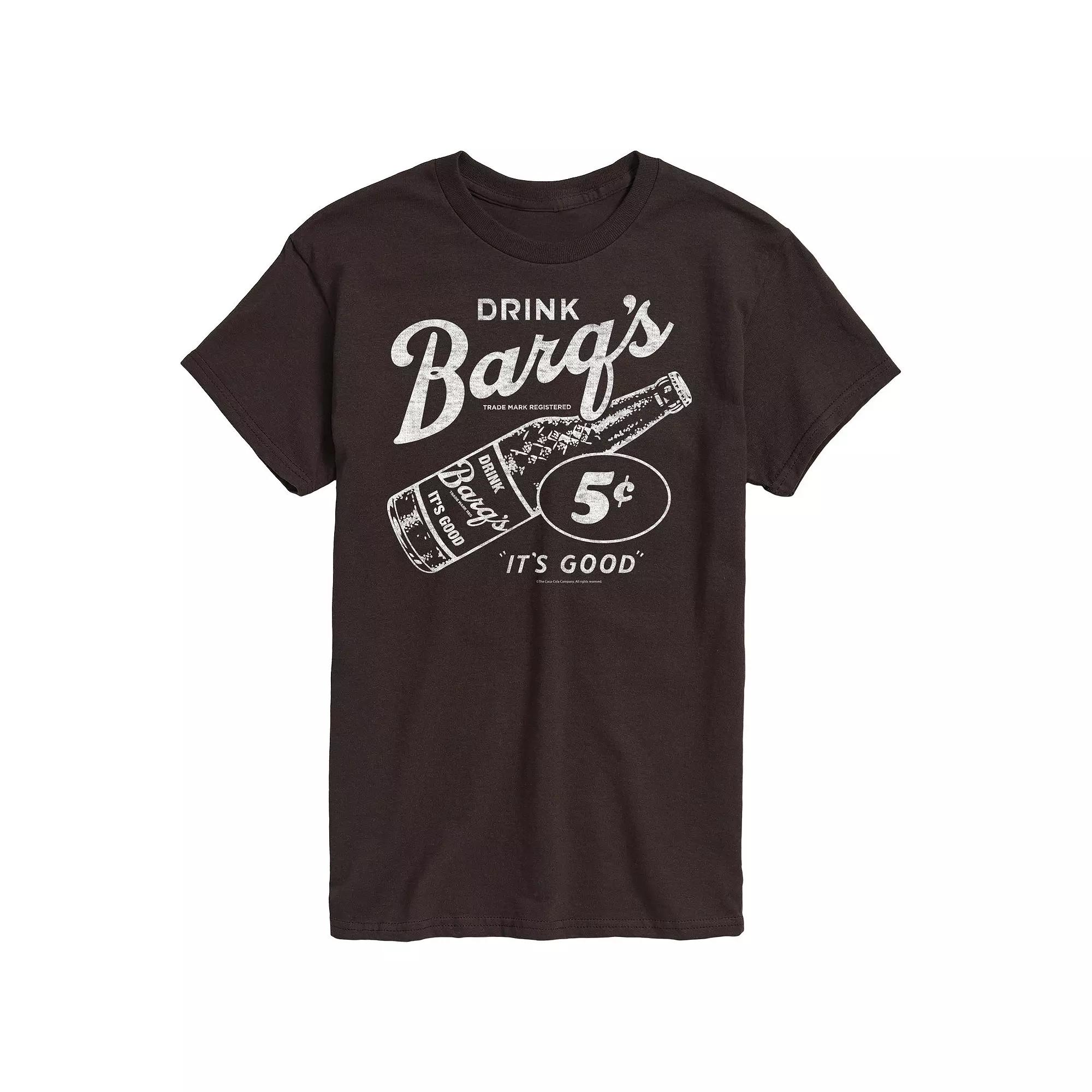 Men's Barq's Vintage Logo Graphic Tee,  Product Image