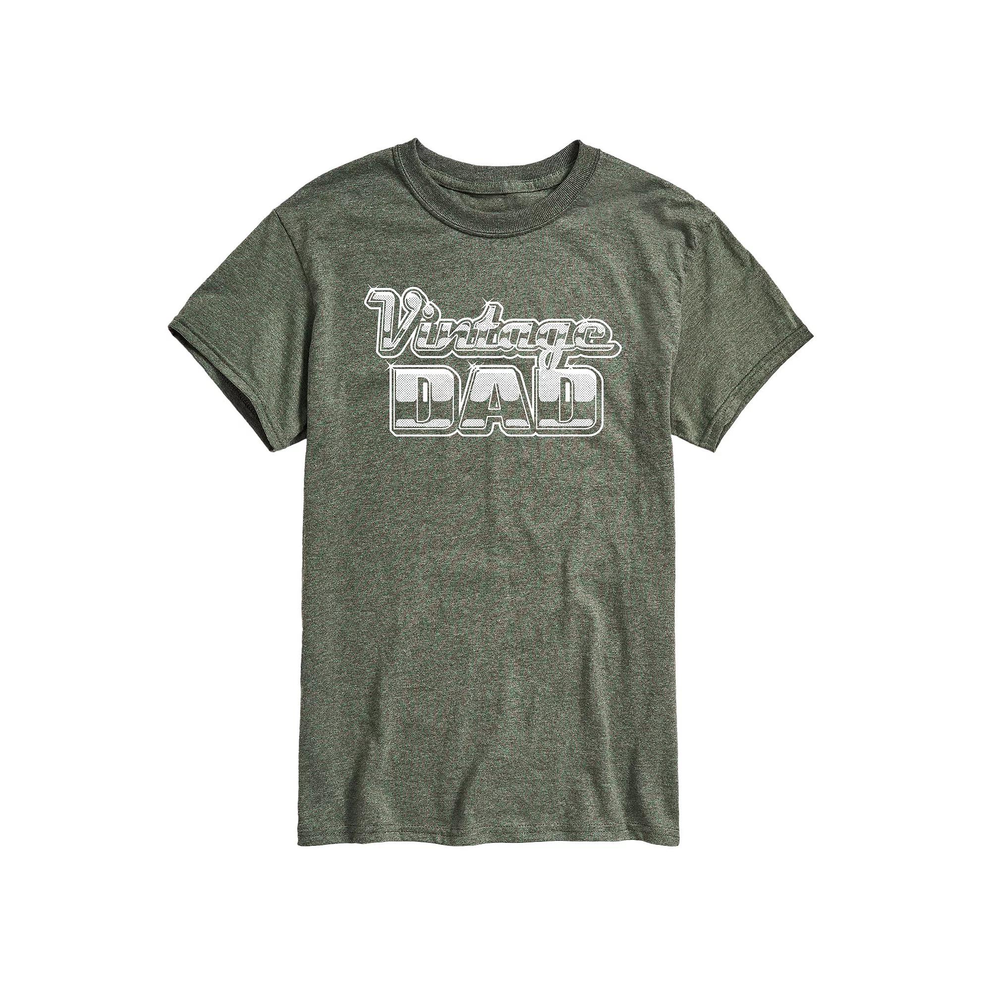Men's Vintage Dad Chrome Graphic Tee,  Product Image