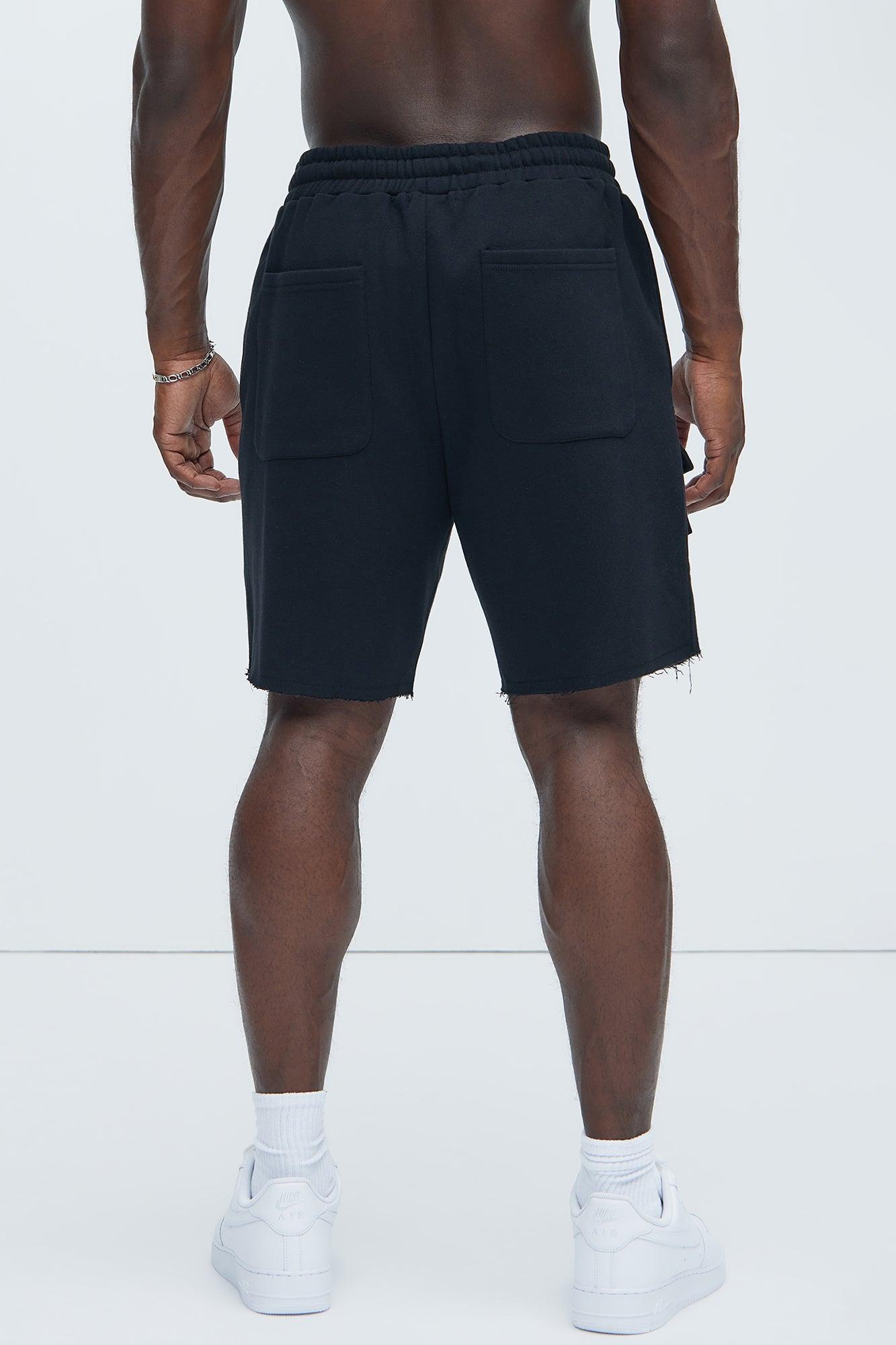 Tyson Keep It Going Carpenter Sweat Shorts - Black Product Image