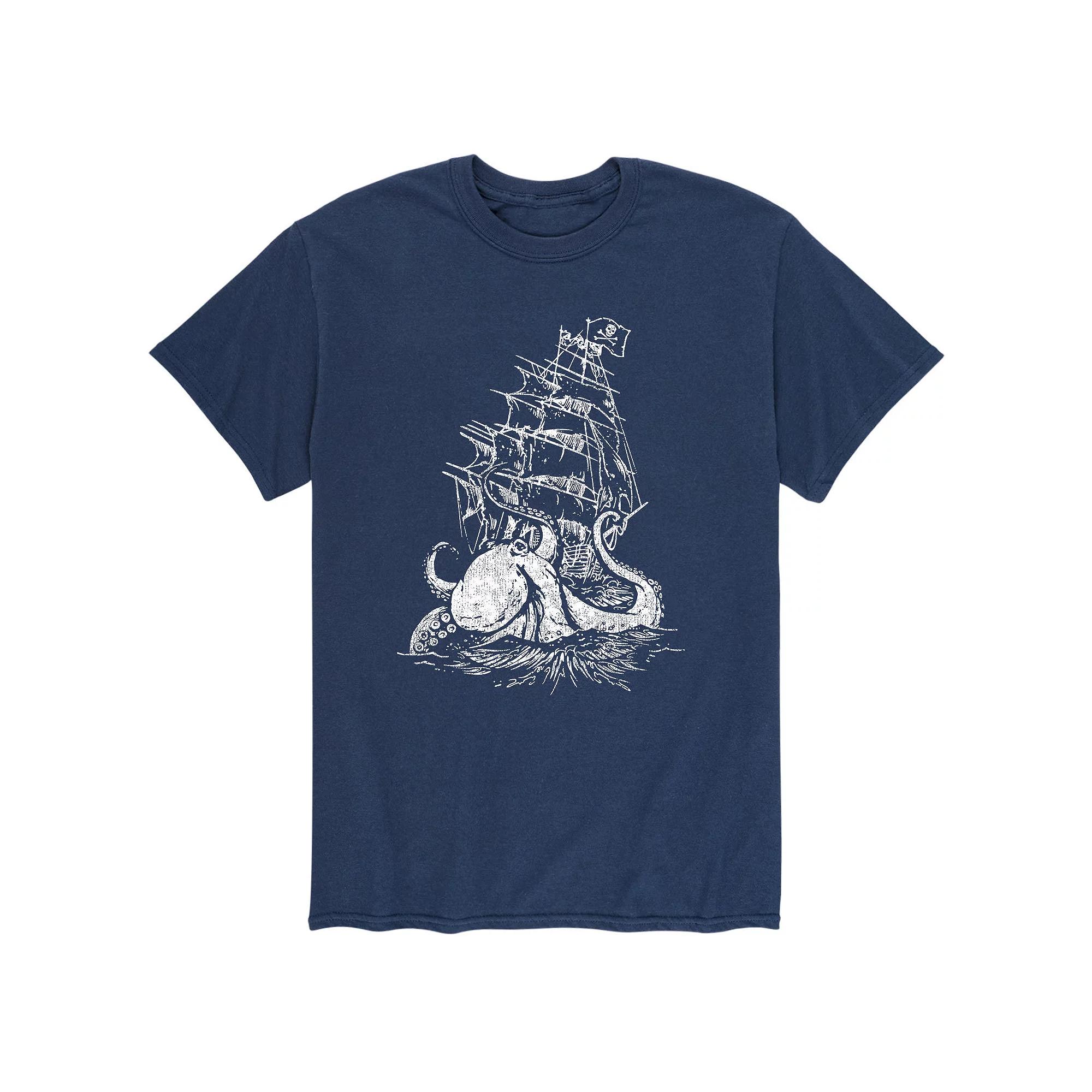Men's Kraken Ship Tee,  Product Image
