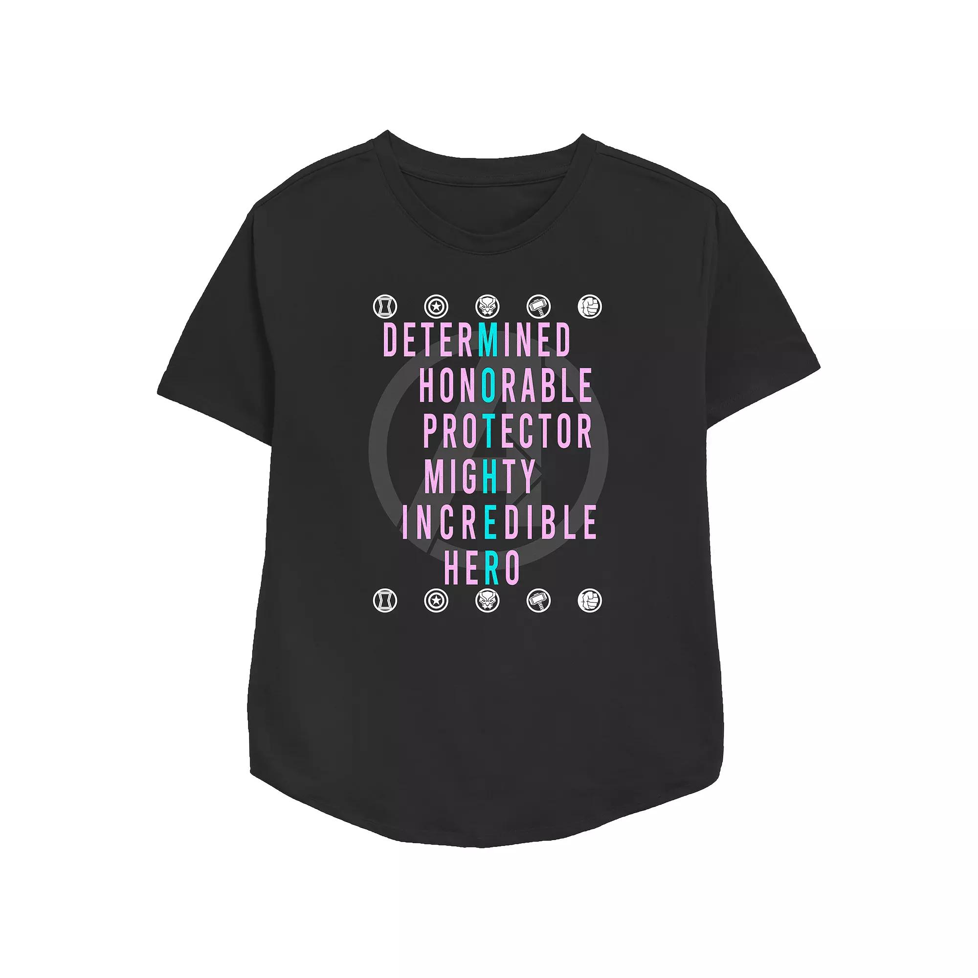 Women's Avenger Mom Qualities Relaxed Fit Graphic Tee,  Product Image