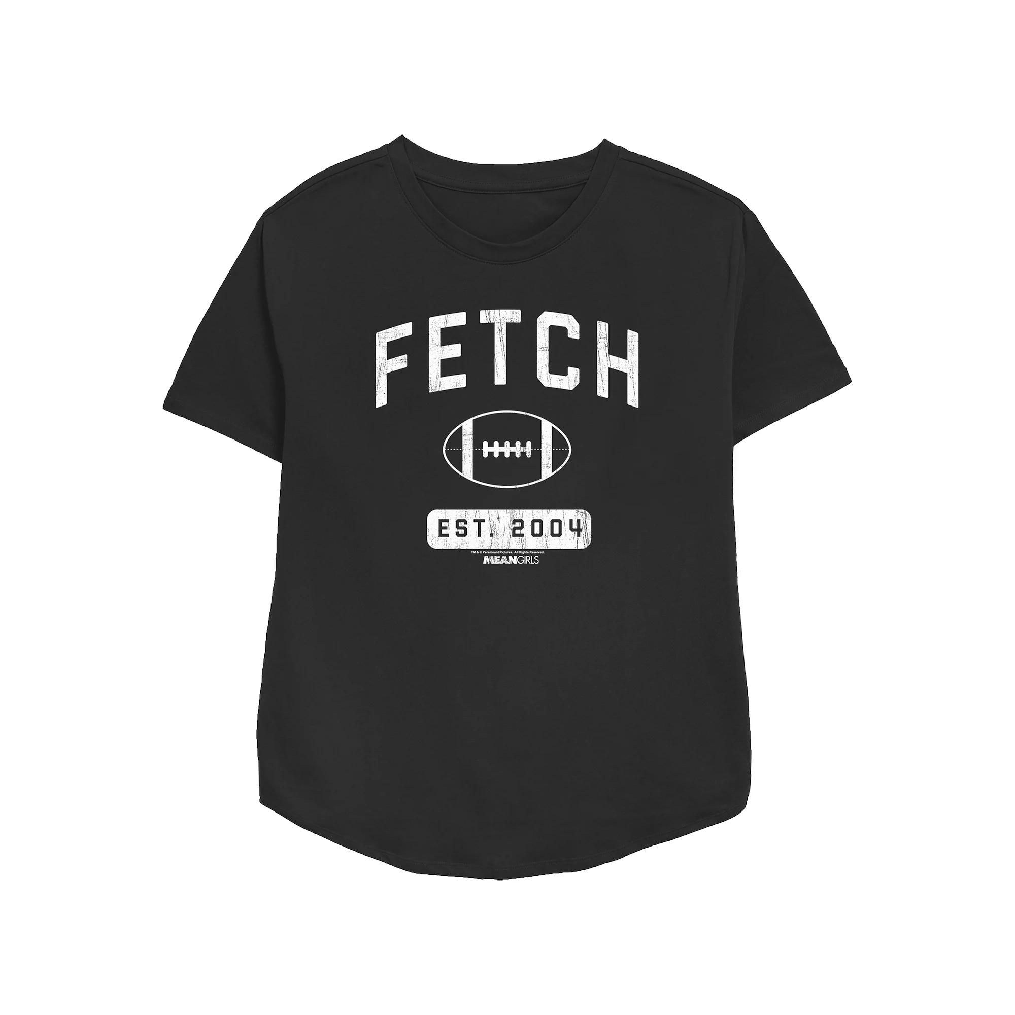 Women's Mean Girls Fetch Est. 2004 Relaxed Fit Graphic Tee, Girl's,  Product Image