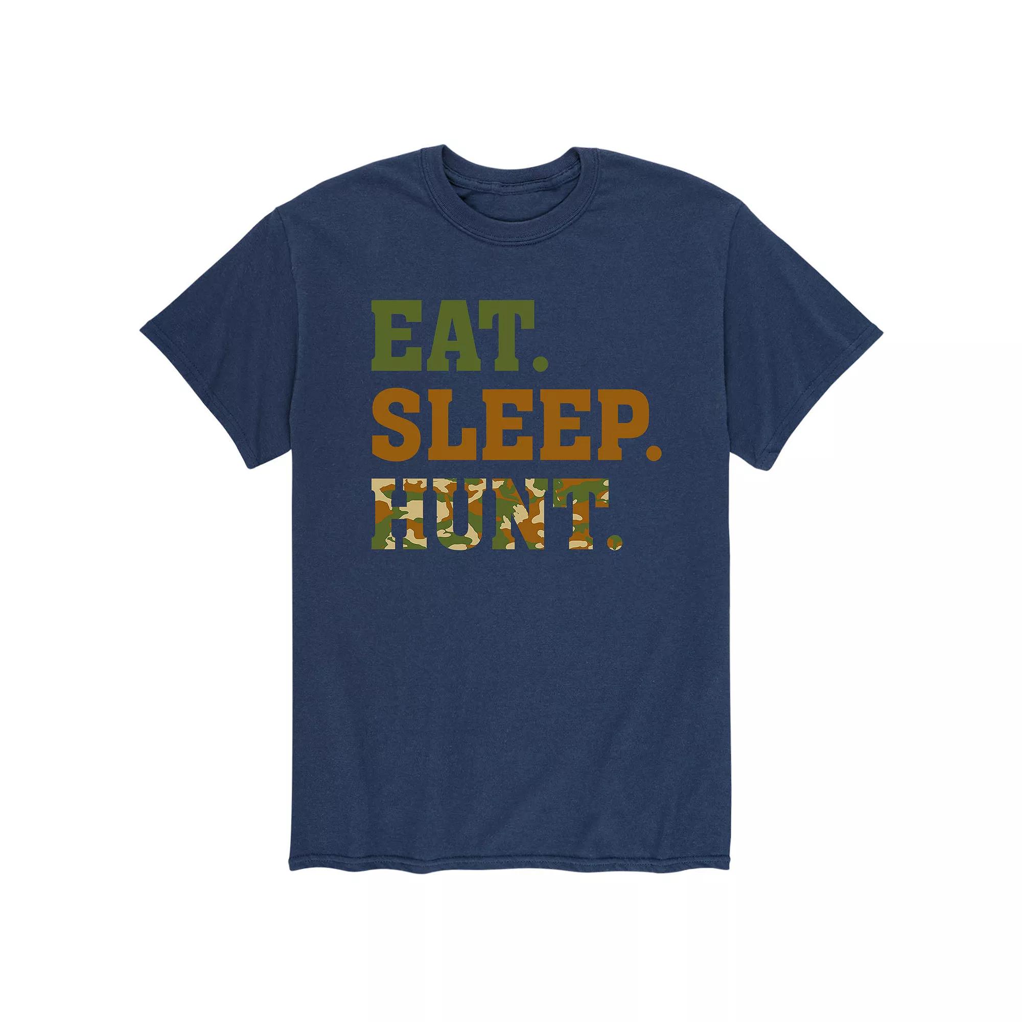 Men's Eat Sleep Hunt Camo Tee,  Product Image