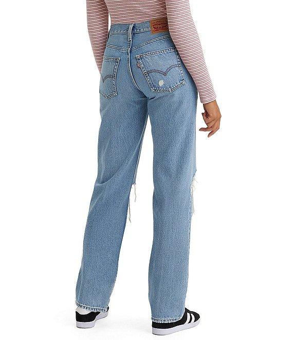 Levi's® 94 Mid Rise Baggy Distressed Jeans Product Image
