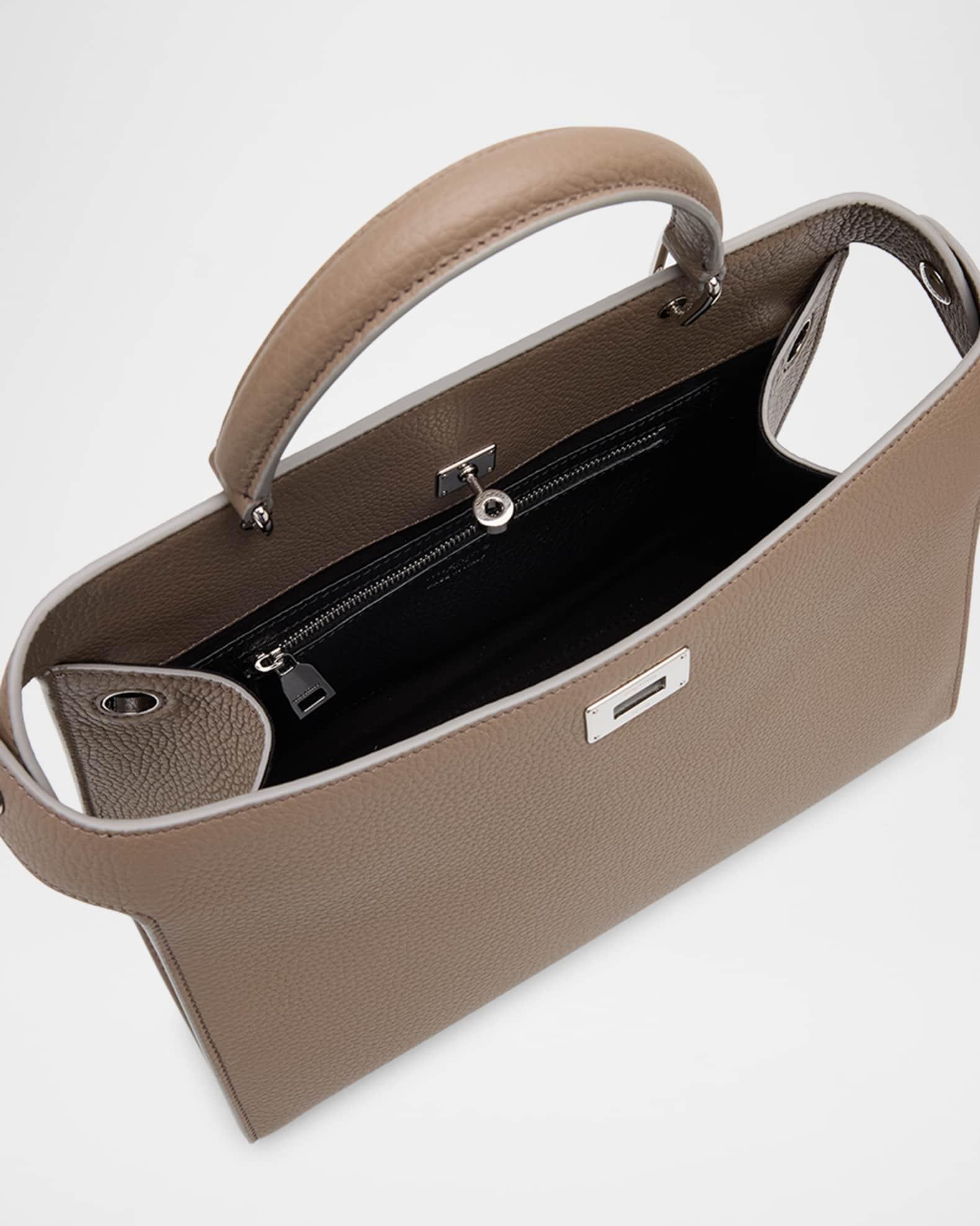 Lutece PM Grained Leather Top-Handle Bag Product Image