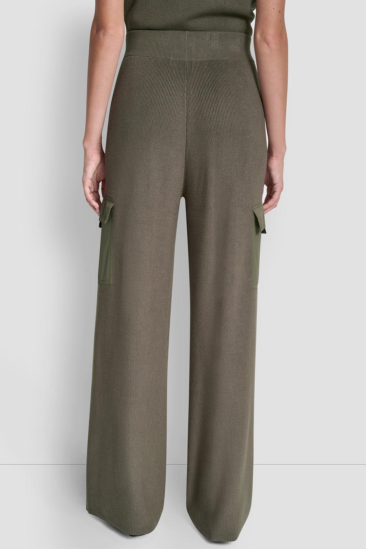 HIGH-RISE CARGO SWEATER PANT Product Image