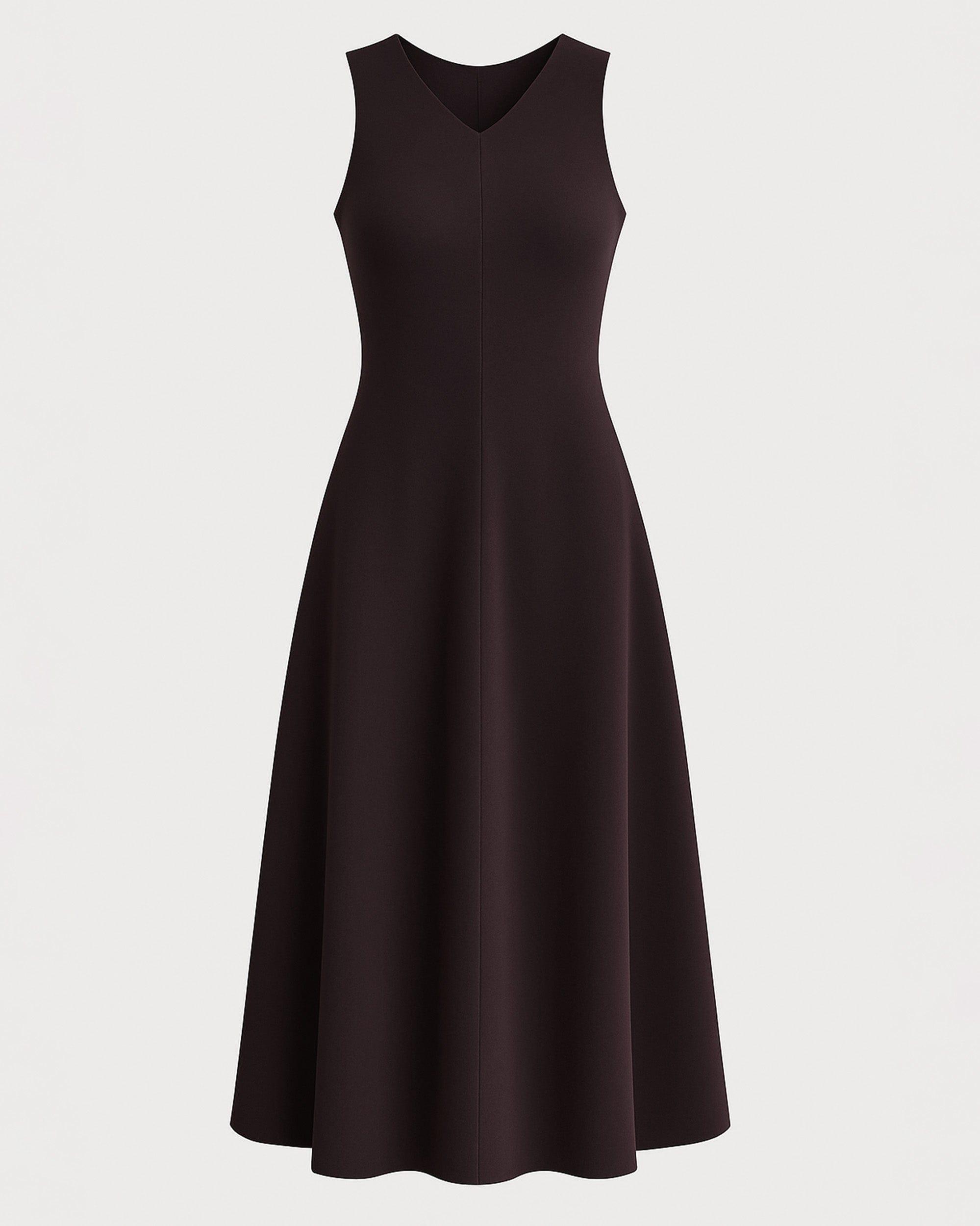 Enya Cinch-Waist Knit Dress Product Image