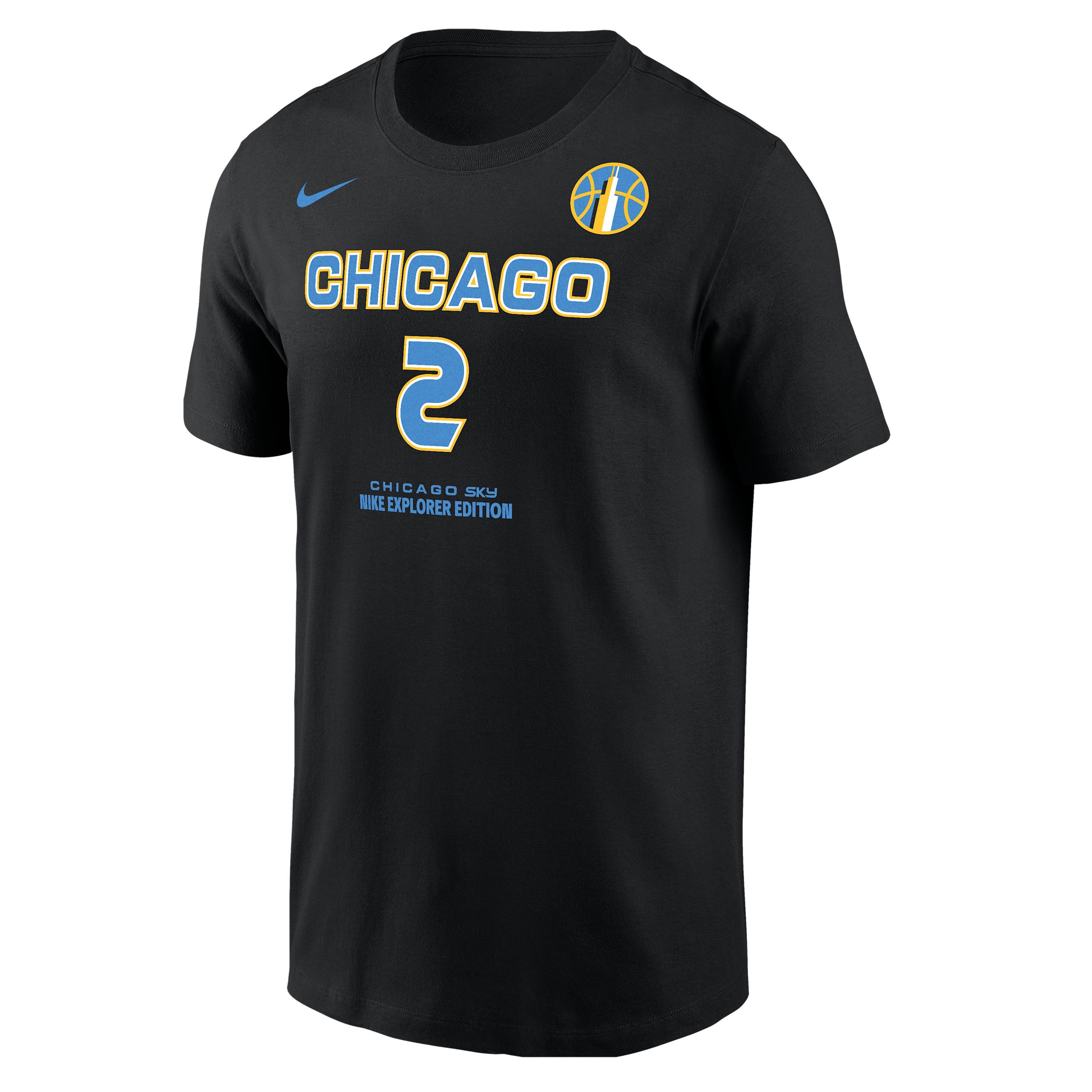 Hailey Van Lith Chicago Sky Nike Mens WNBA T-Shirt | M11332CSVL-BLK Product Image