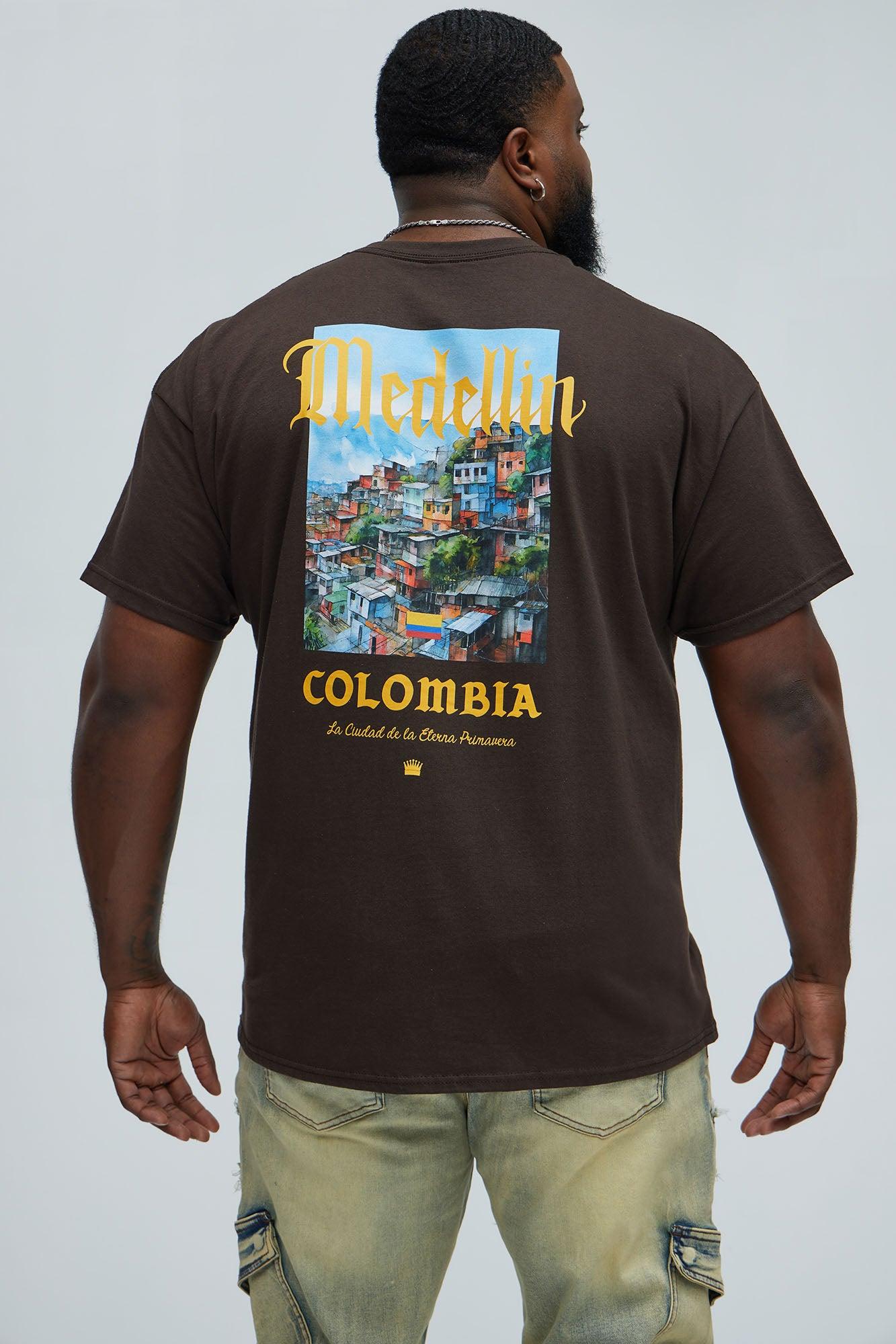 Medellin Forever Short Sleeve Tee - Brown Product Image