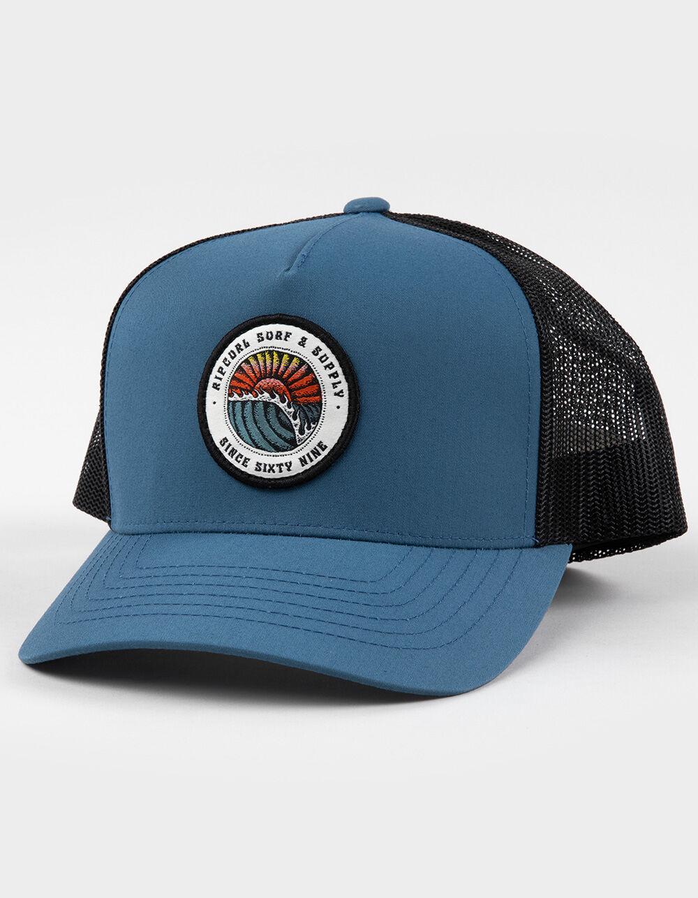 RIP CURL Custom Sunsets Desto Trucker Hat - BLUE Product Image