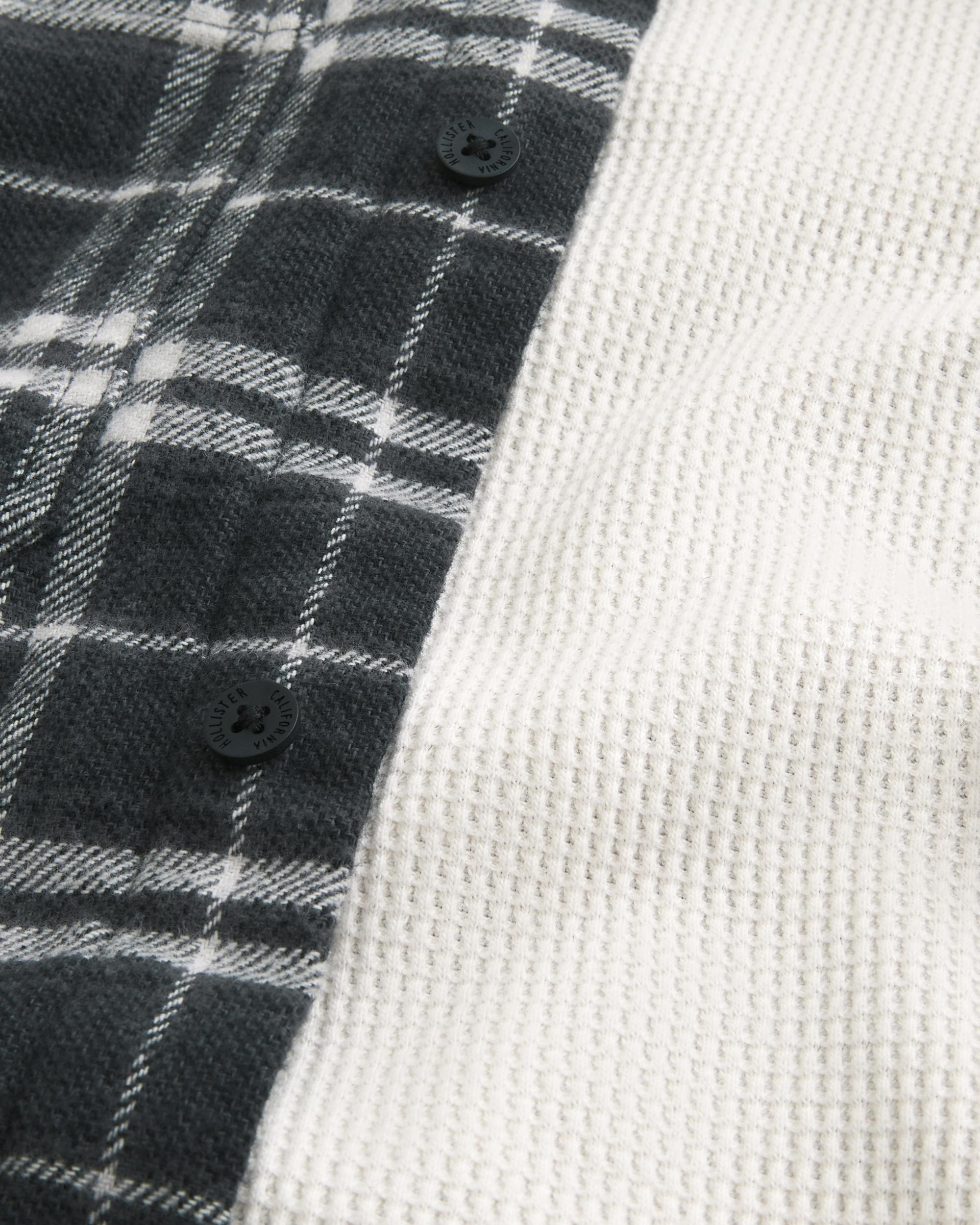 Thermal-Lined Flannel Shirt Product Image