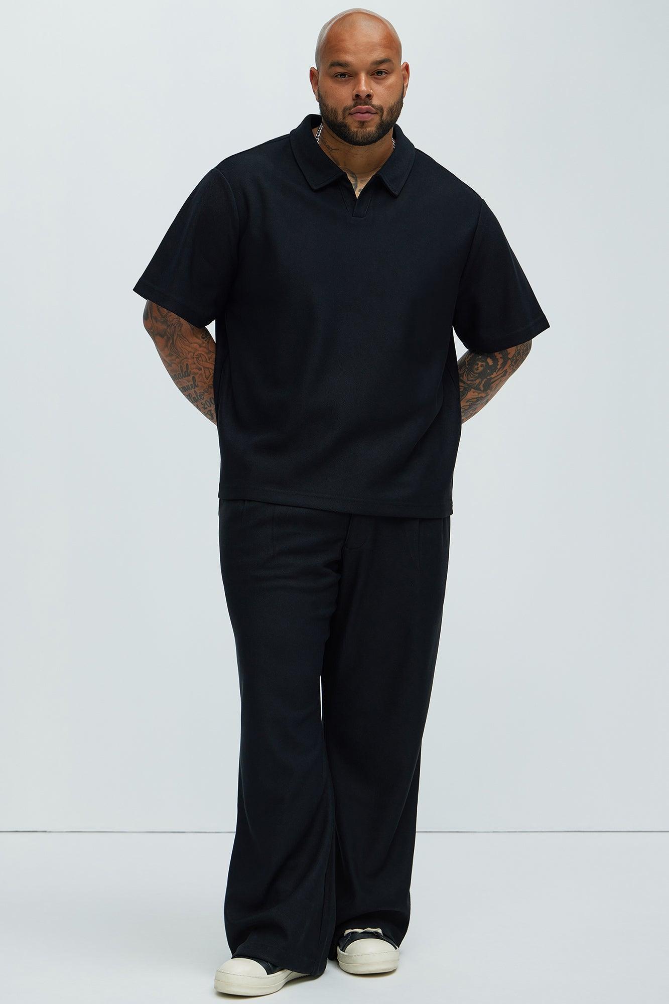 Turner Short Sleeve Polo - Black Product Image