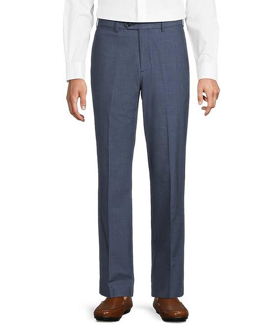 Roundtree & Yorke Classic Fit Solid Performance Dress Pants Product Image