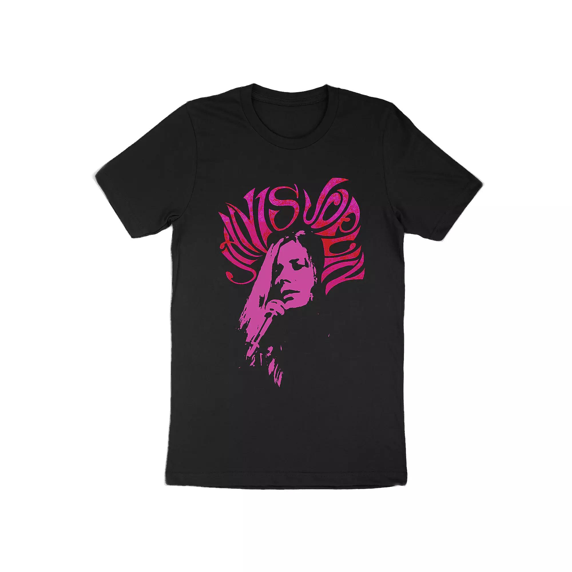 Men's Janis Joplin Tee, Size: Large, Black Product Image