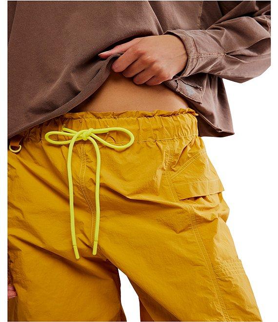 FP Movement In The Wild Paper Bag Waist Water-Resistant Wide Barrel Leg Pants Product Image