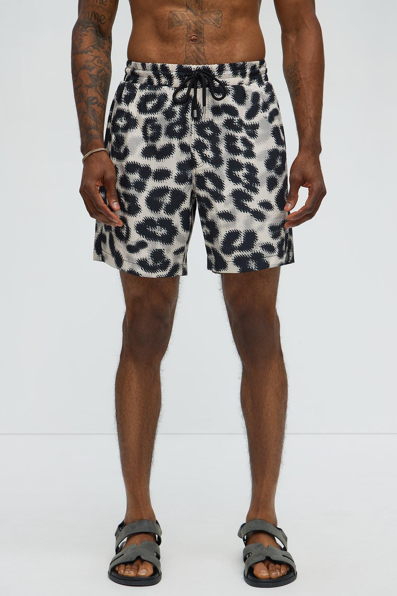 Pixel Surge Swim Classic Trunk - Cream/combo Product Image