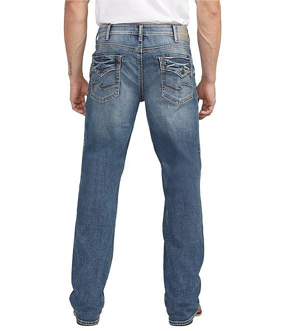 Silver Jeans Co. Zac Max Flex Straight Denim Leg Jeans Product Image