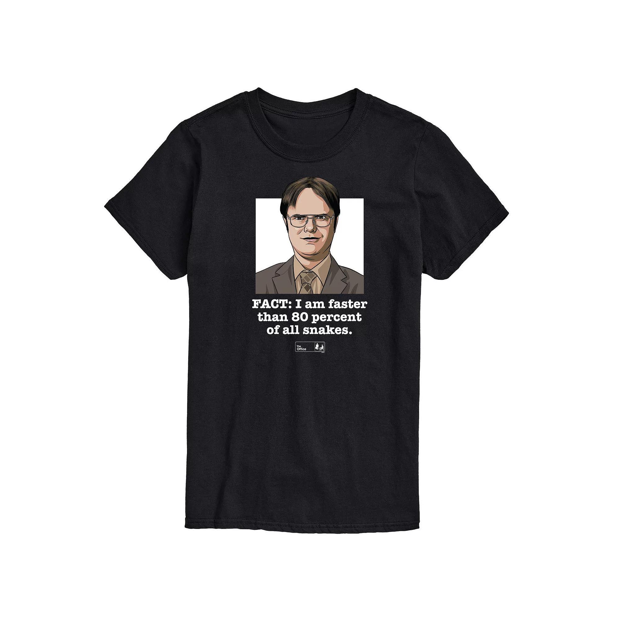Men's The Office Dwight Fact Faster Graphic Tee,  Product Image