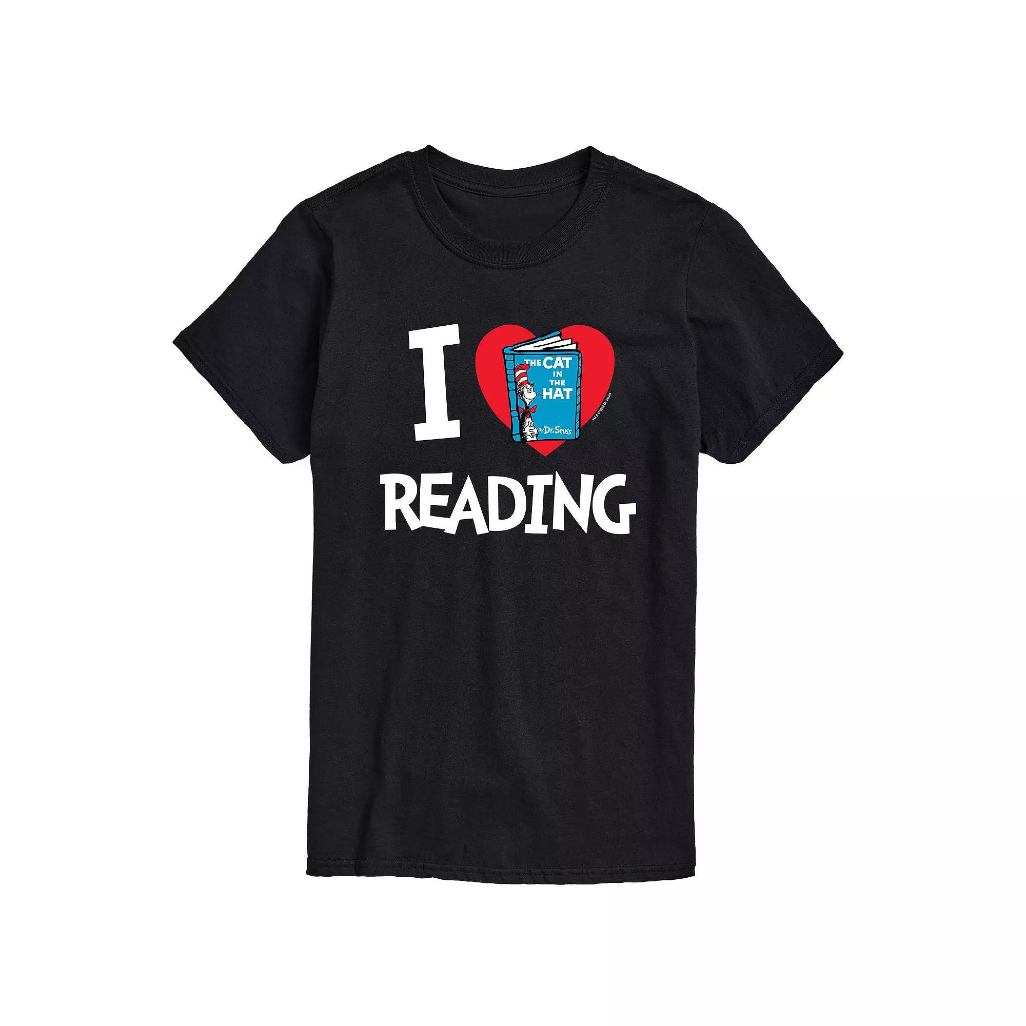 Men's Dr. Seuss I Love Reading Tee,  Product Image