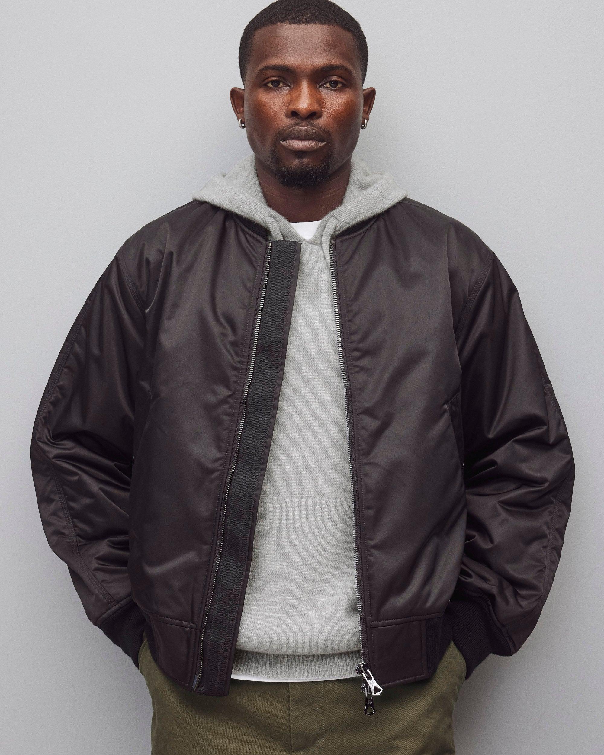 Sabbath Embellished Cropped Hoodie Washed Black | ALLSAINTS US Product Image