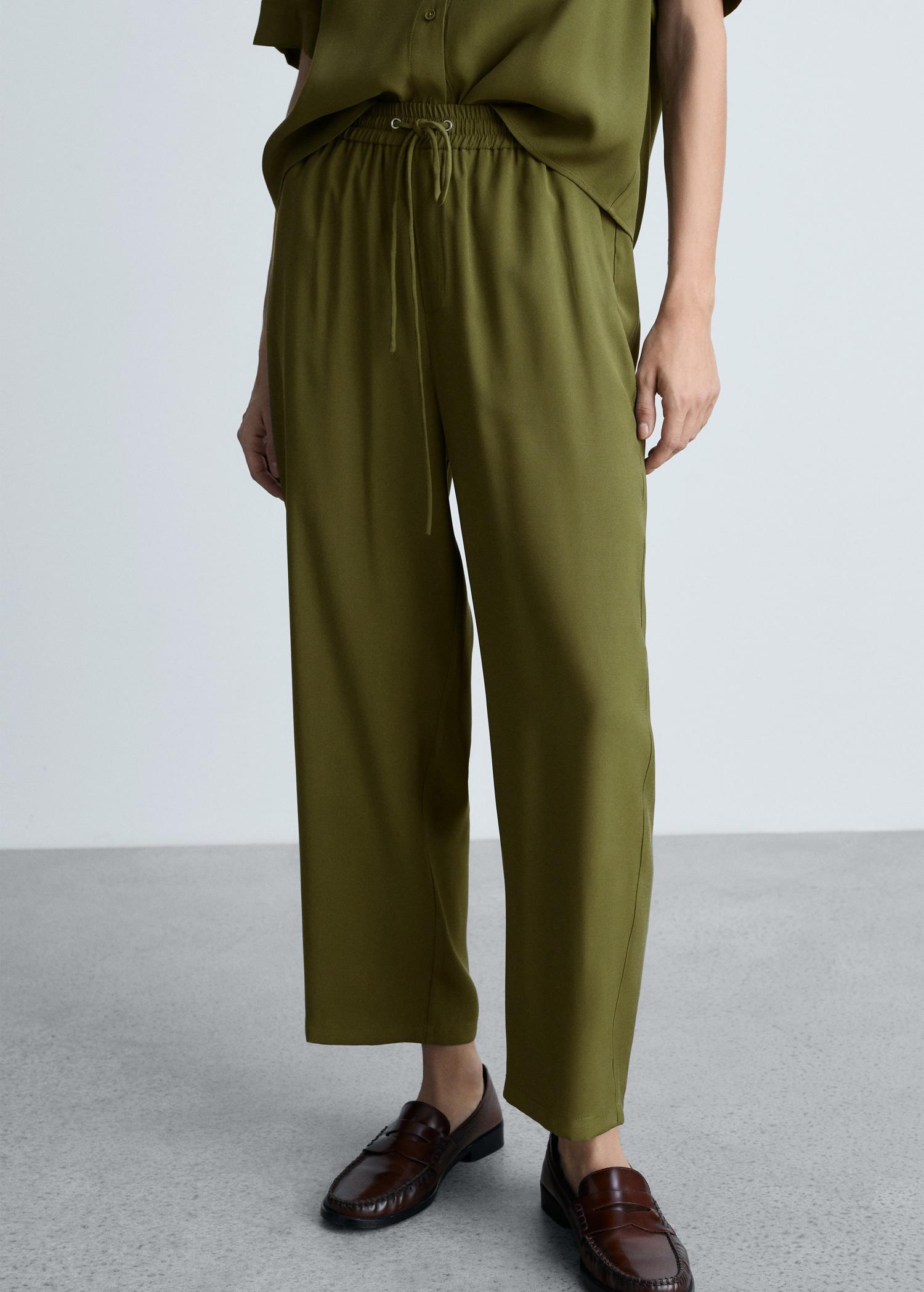 Straight suit trousers - Women | MANGO USA Product Image