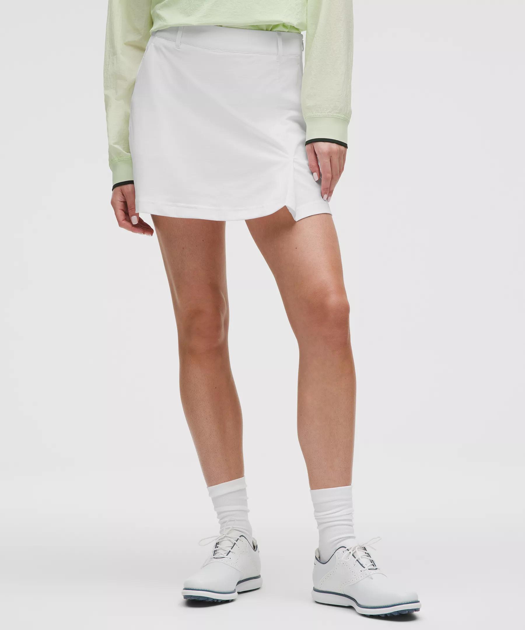 Stretch Twill Front Pleat Golf Skirt Product Image
