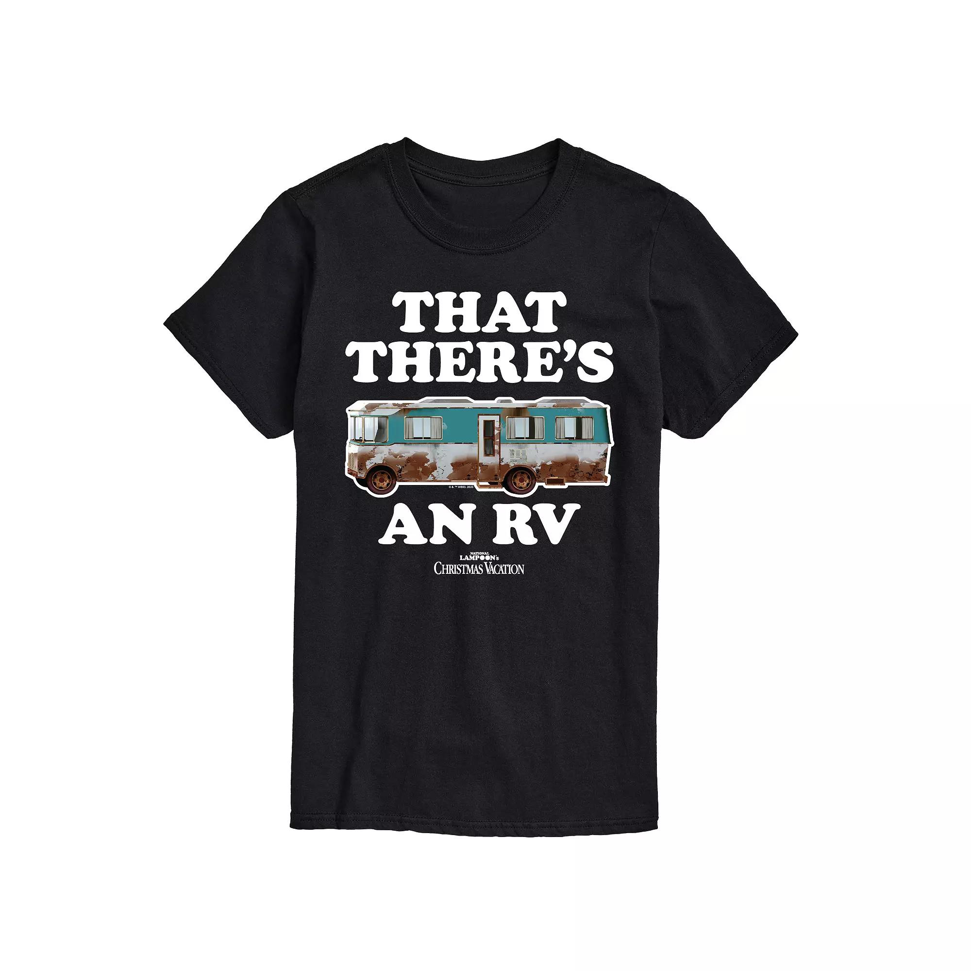 Big & Tall National Lampoon's Christmas Vacation That There's An RV Graphic Tee, Men's,  Product Image