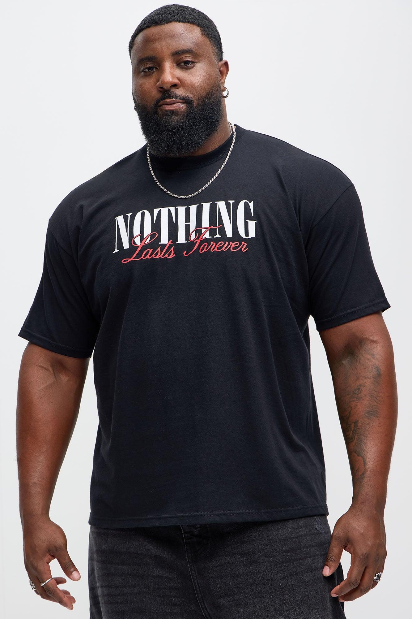 Love Lasts Forever Short Sleeve Tee - Black Product Image