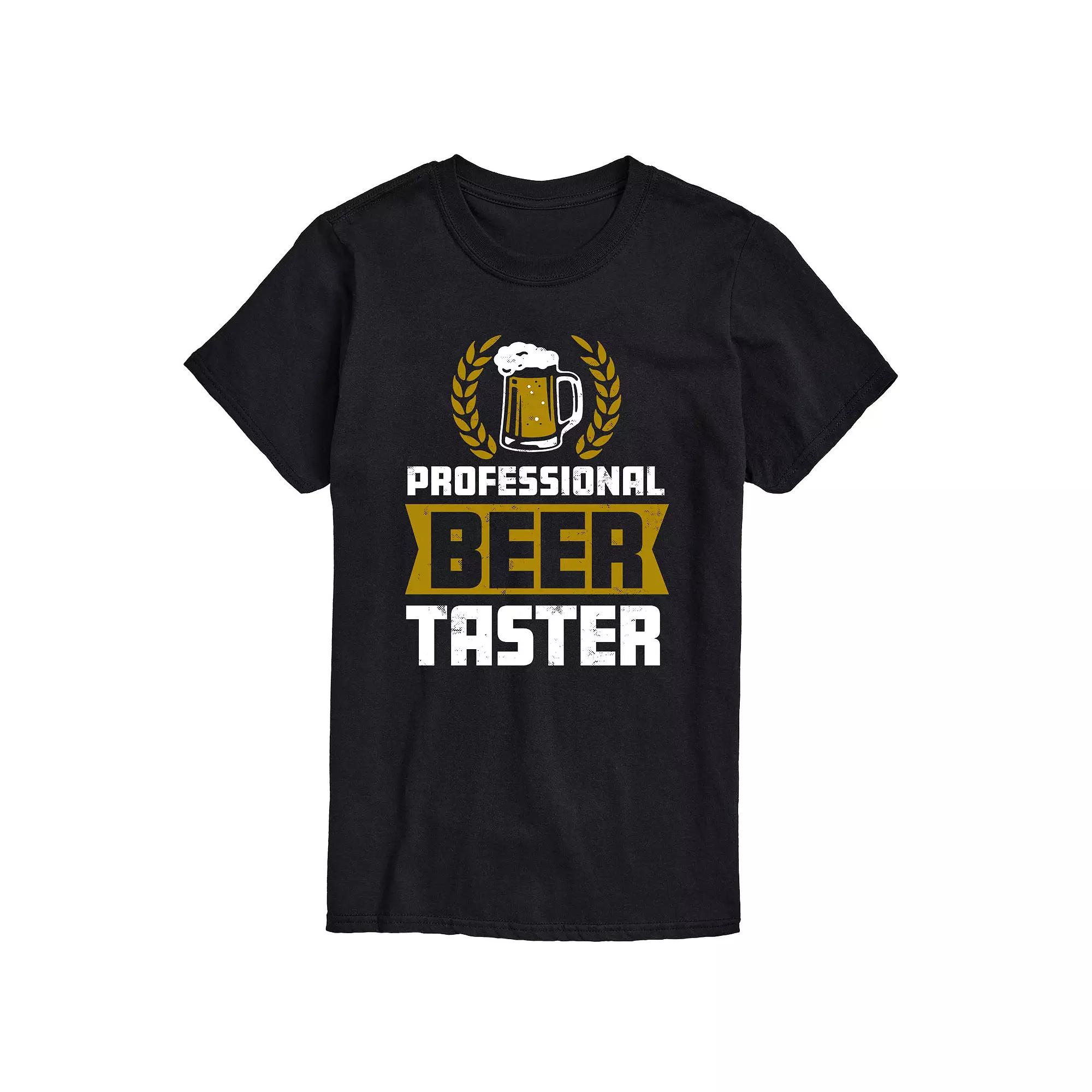 Big & Tall Professional Beer Taster Tee, Men's,  Product Image