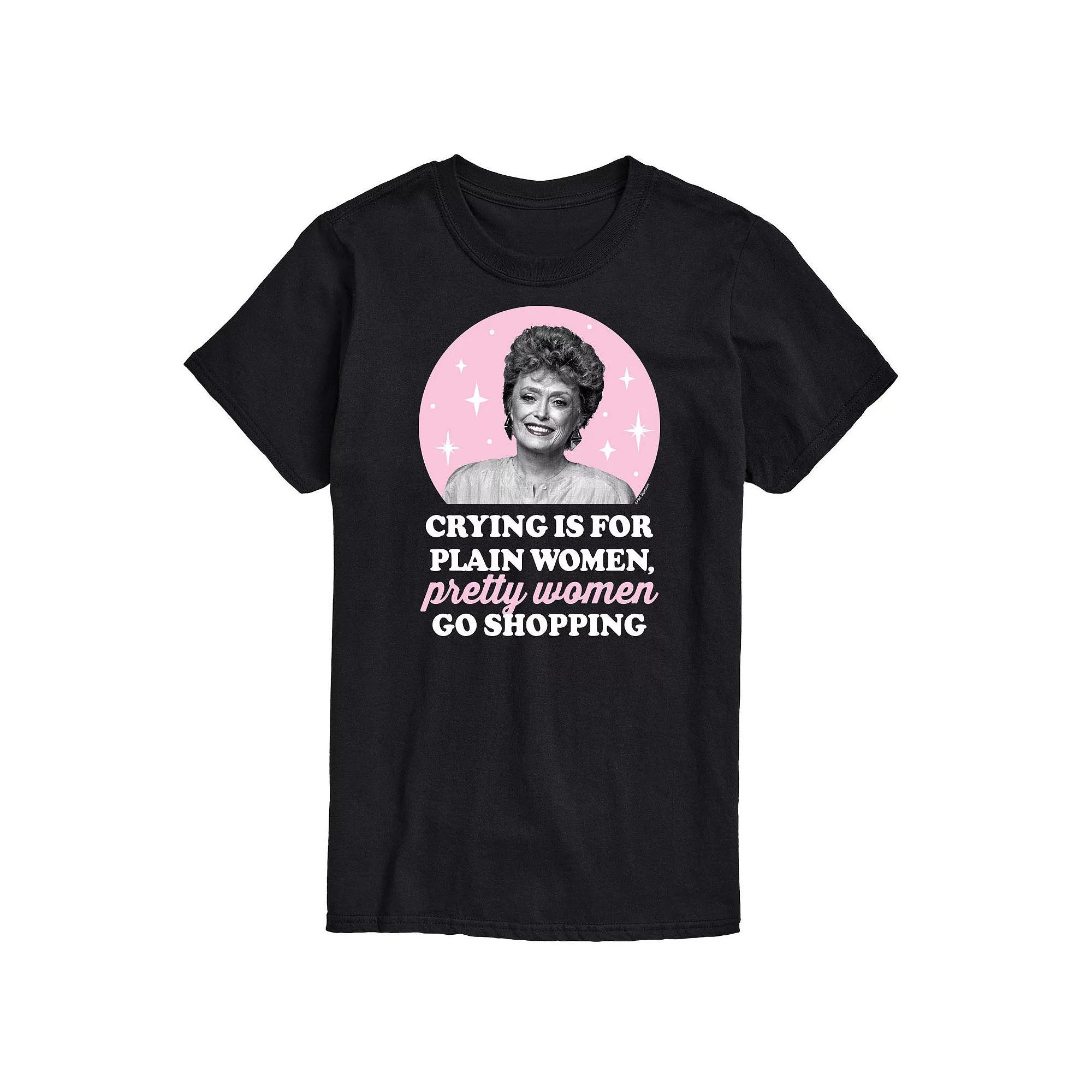 Men's Golden Girls Crying For Plain Women Tee,  Product Image