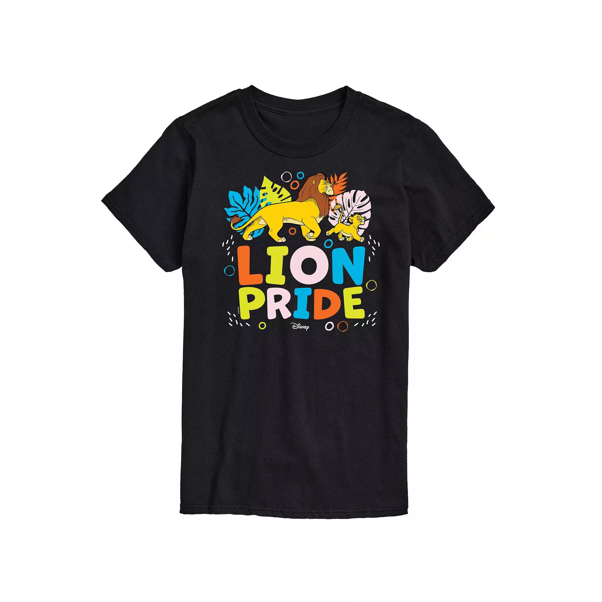 Disney's The Lion King Simba And Mufasa Men's Graphic Tee,  Product Image