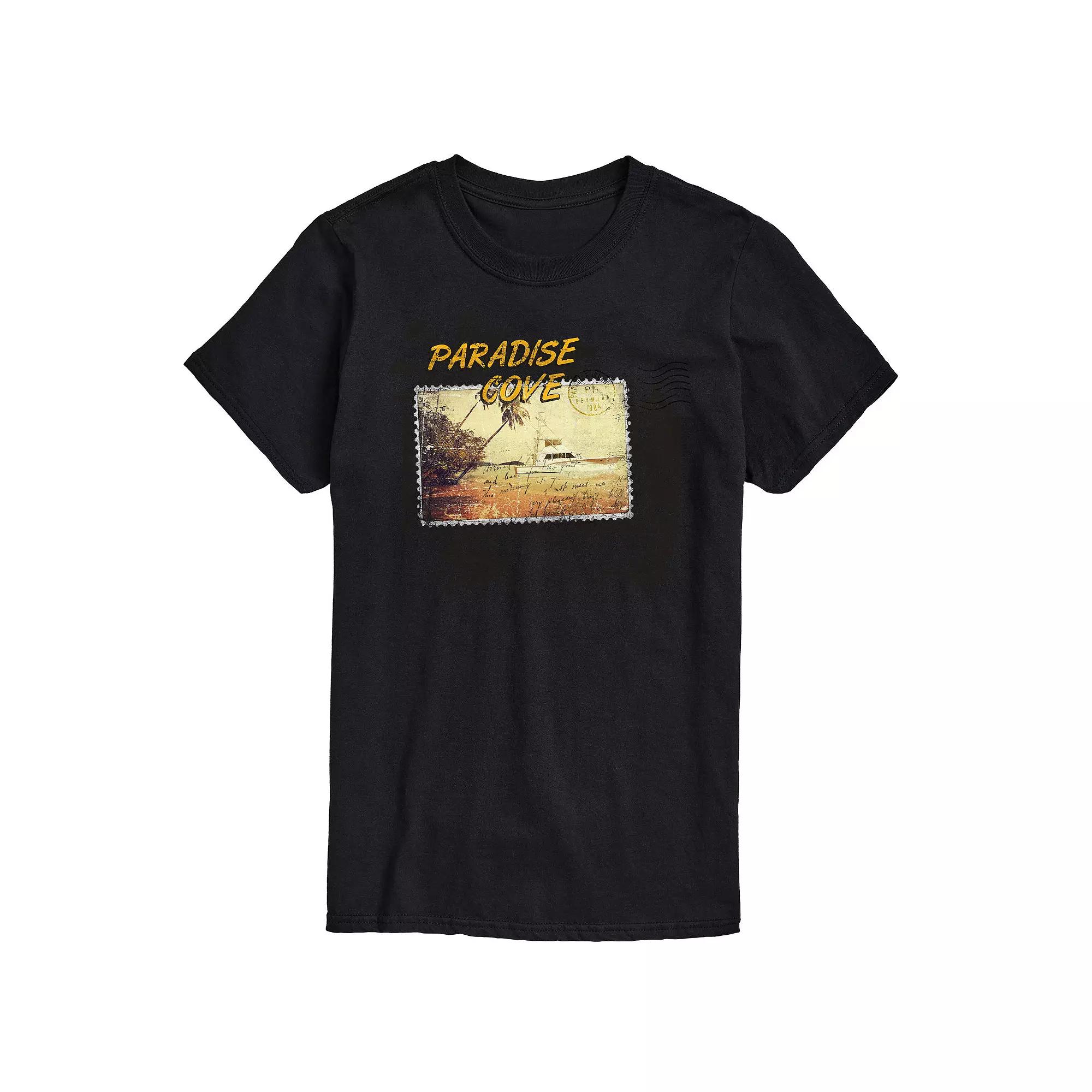 Big & Tall Paradise Cove Postacard Tee, Men's,  Product Image