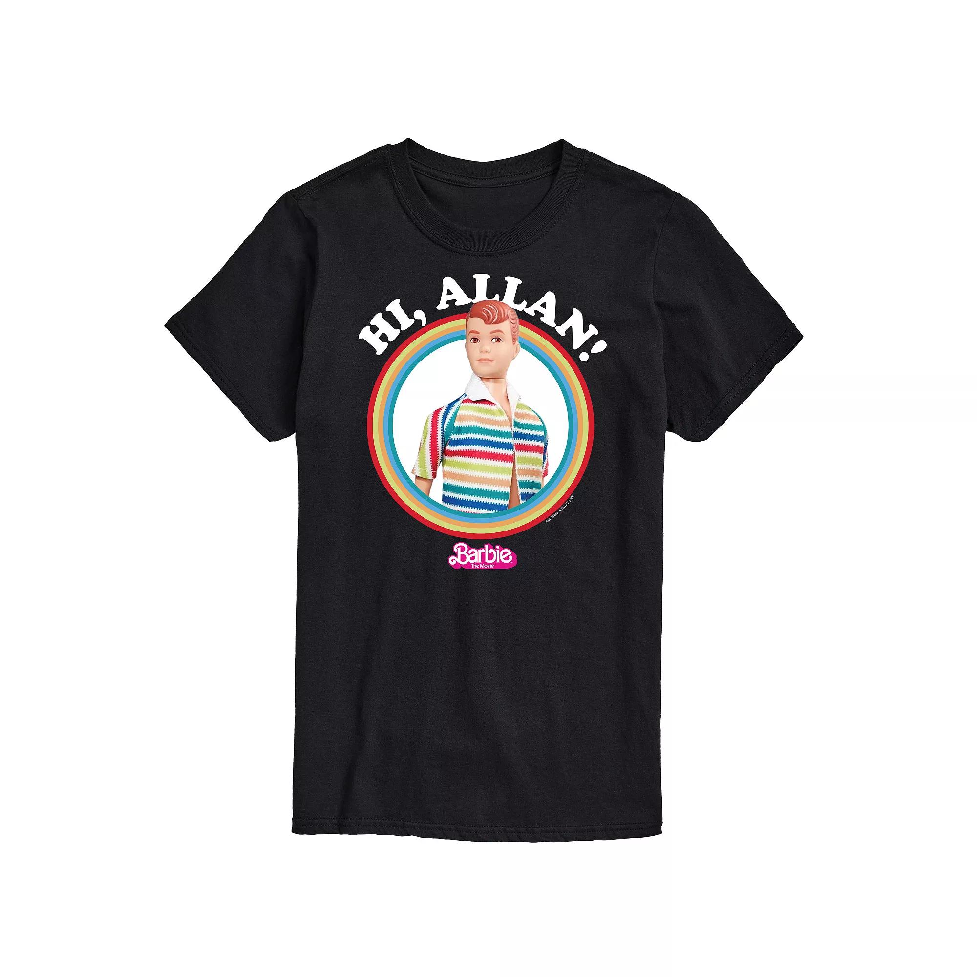 Men's Barbie Theatrical Hi Allan Graphic Tee,  Product Image